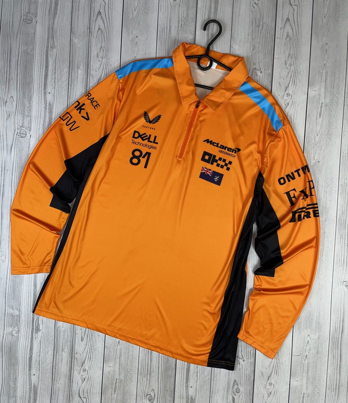 Vintage Vintage Racing McLaren castore jersey long sleeve formula 1 Size US XXL / EU 58 / 5 - 1 Thumbnail