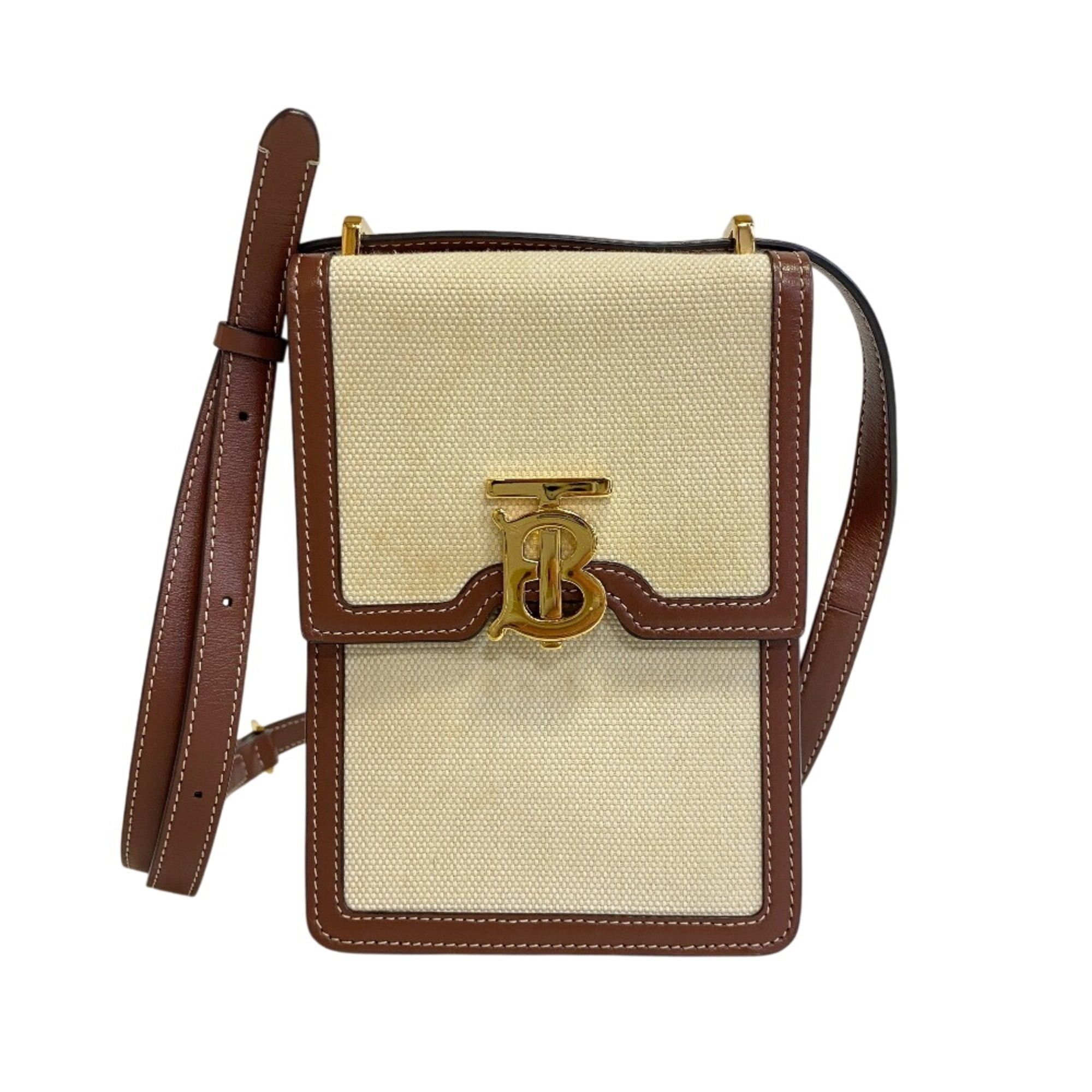 Tory Burch Tory Burch Robin Bag Shoulder Brown Women's Size ONE SIZE - 1 Thumbnail