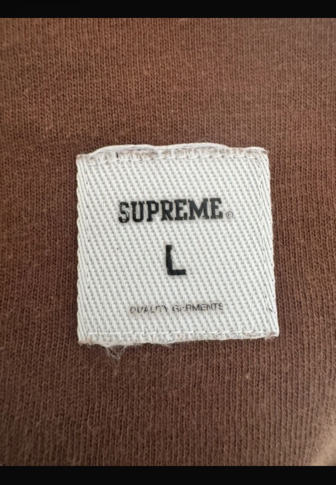 Supreme Supreme burgundy T-shirt!! Size US L / EU 52-54 / 3 - 3 Thumbnail