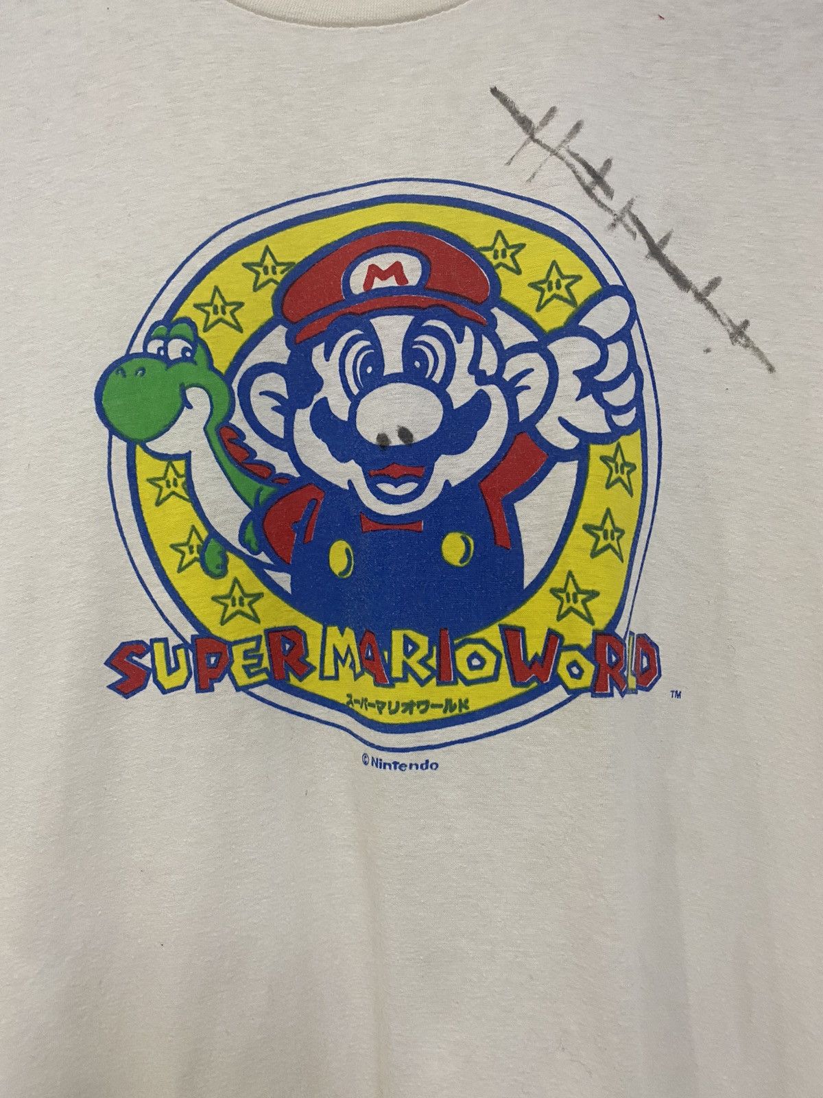 Vintage Vintage 90s Nintendo Mario Bros Banpresto Promo Shirt Tee Size US M / EU 48-50 / 2 - 5 Thumbnail