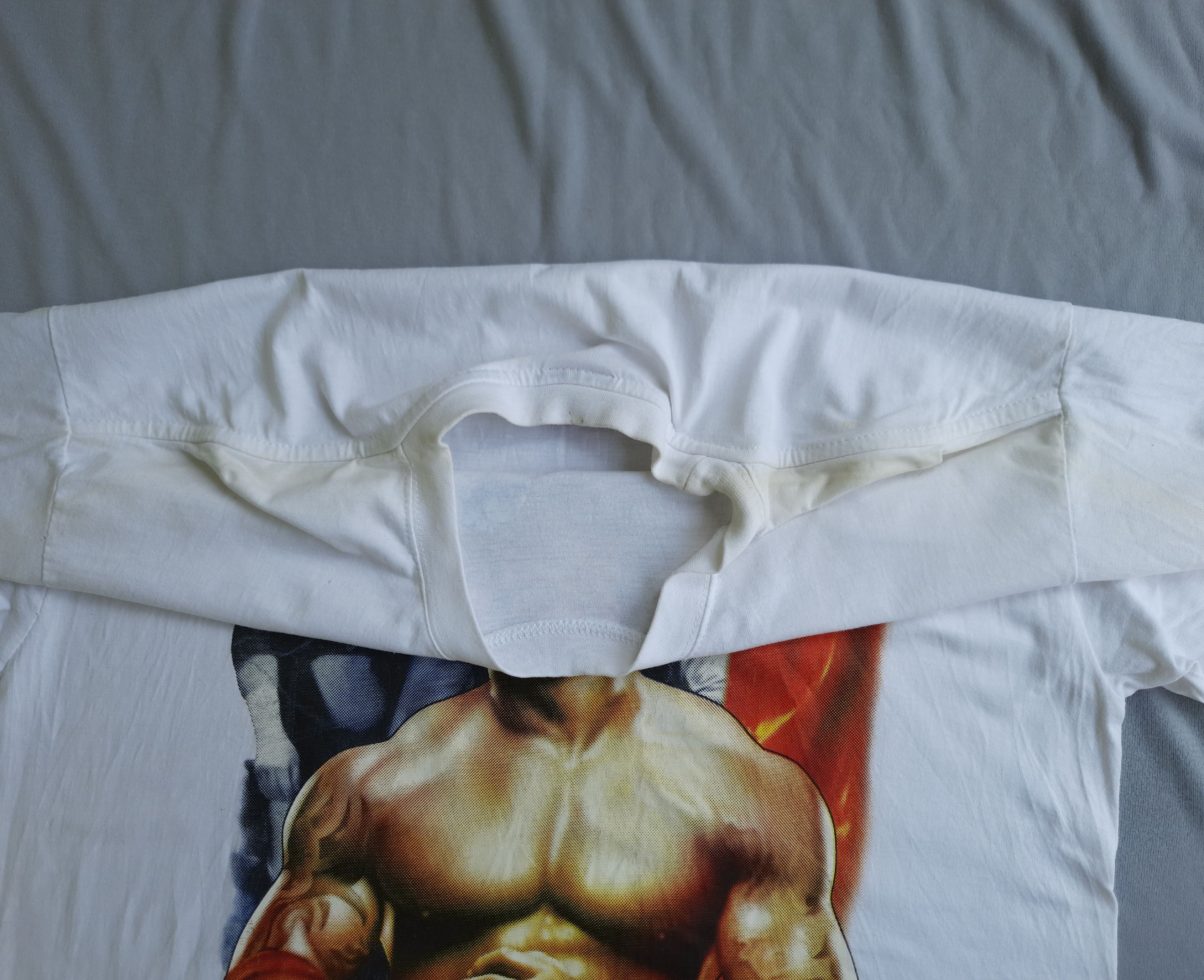 Vintage Vintage Dave Batista WWF Tshirt Size US L / EU 52-54 / 3 - 5 Thumbnail