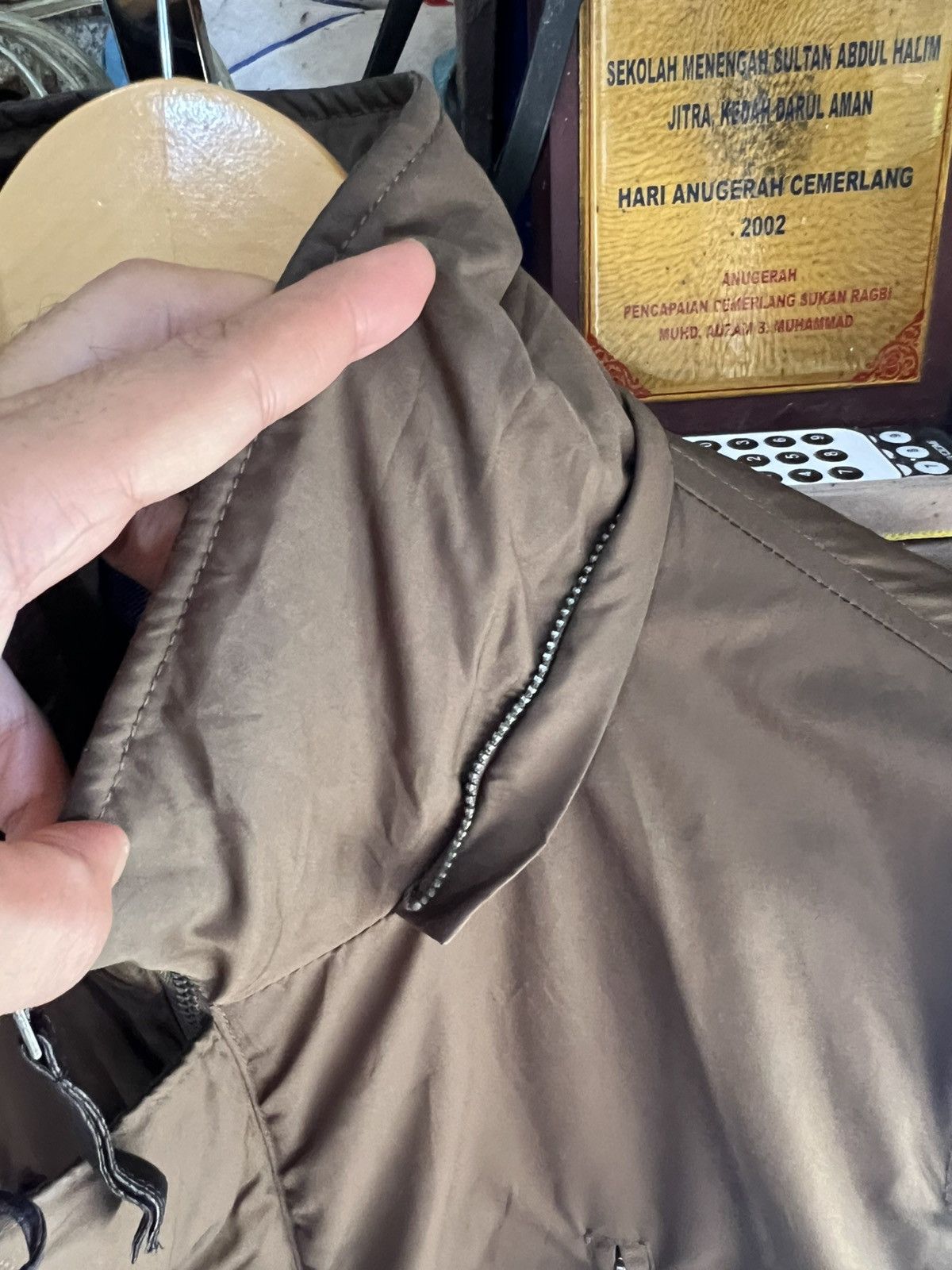 SHIPS 🔥Ships Double Zip Quilted Jacket Size US M / EU 48-50 / 2 - 9 Thumbnail