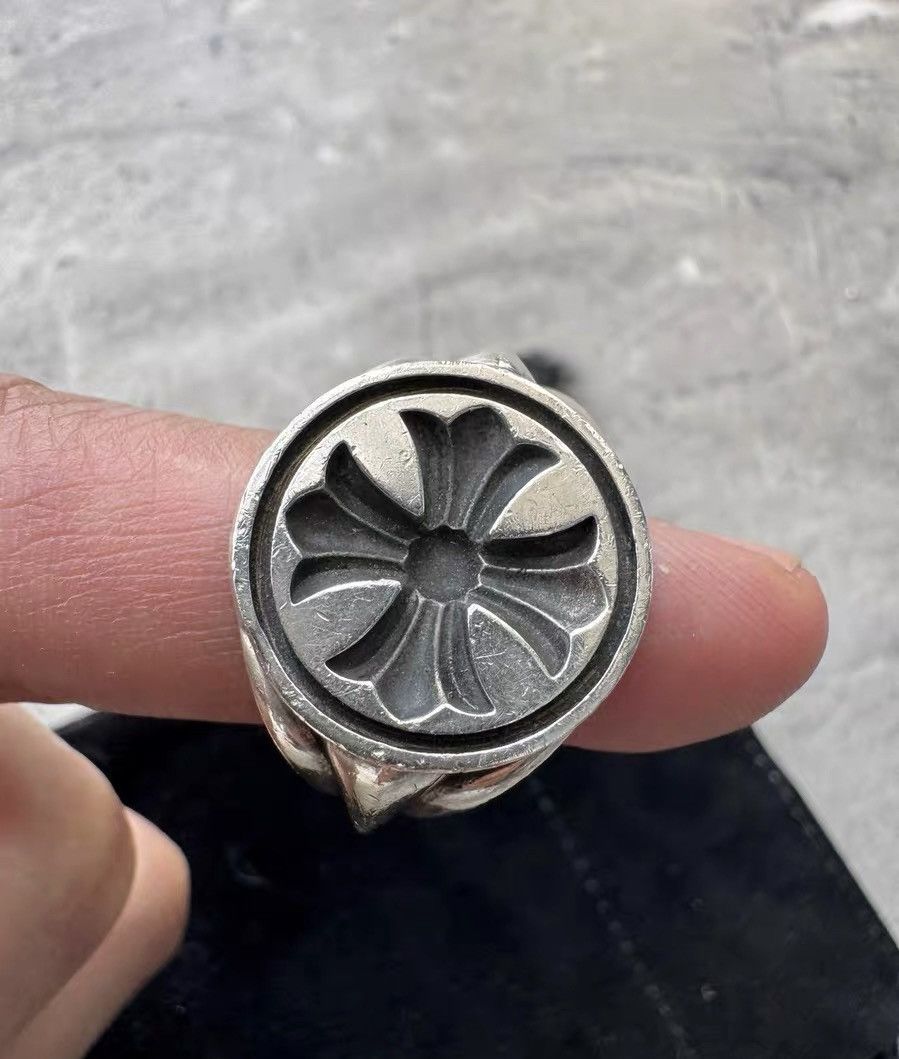 Chrome Hearts Chrome Hearts Concave Cross Wax Seal Ring Size ONE SIZE - 6 Thumbnail