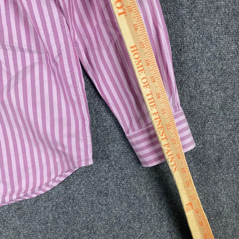 Express Express Shirt Men's Small Classic Fit Striped Italian Fabric Size US S / EU 44-46 / 1 - 8 Thumbnail