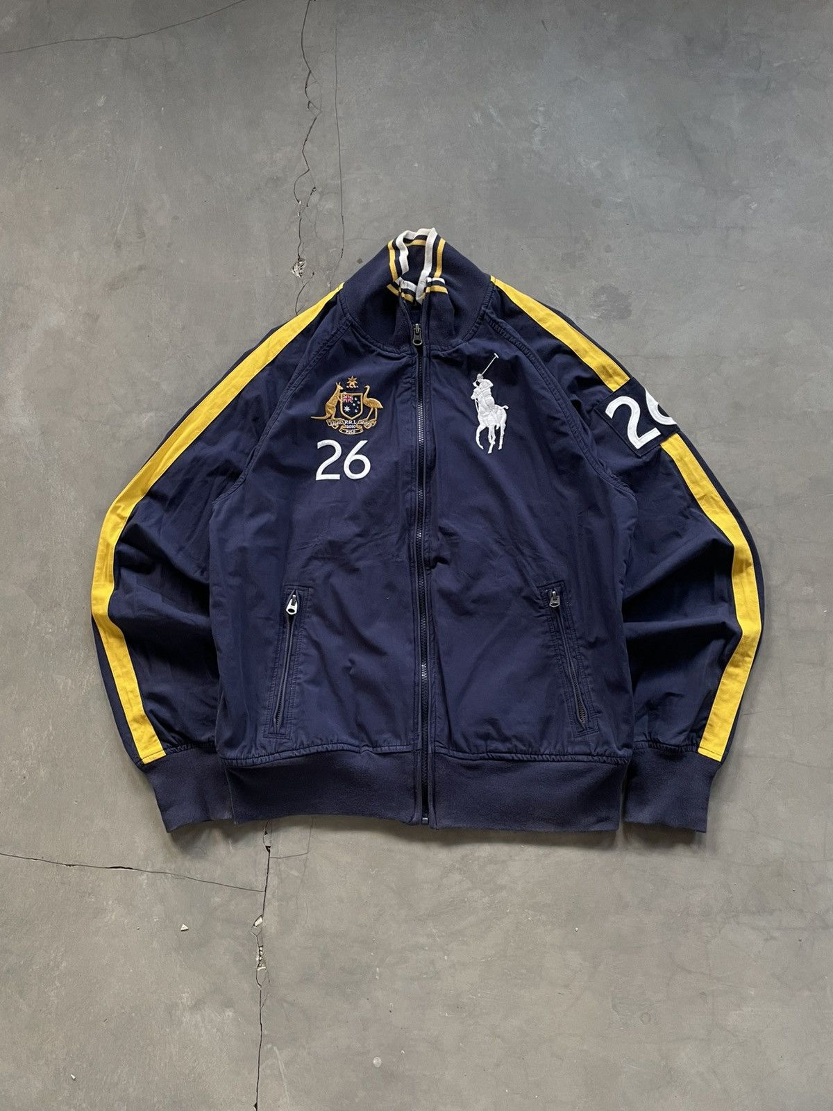 Vintage Polo Ralph Lauren Australia Track Jacket Big Pony 26