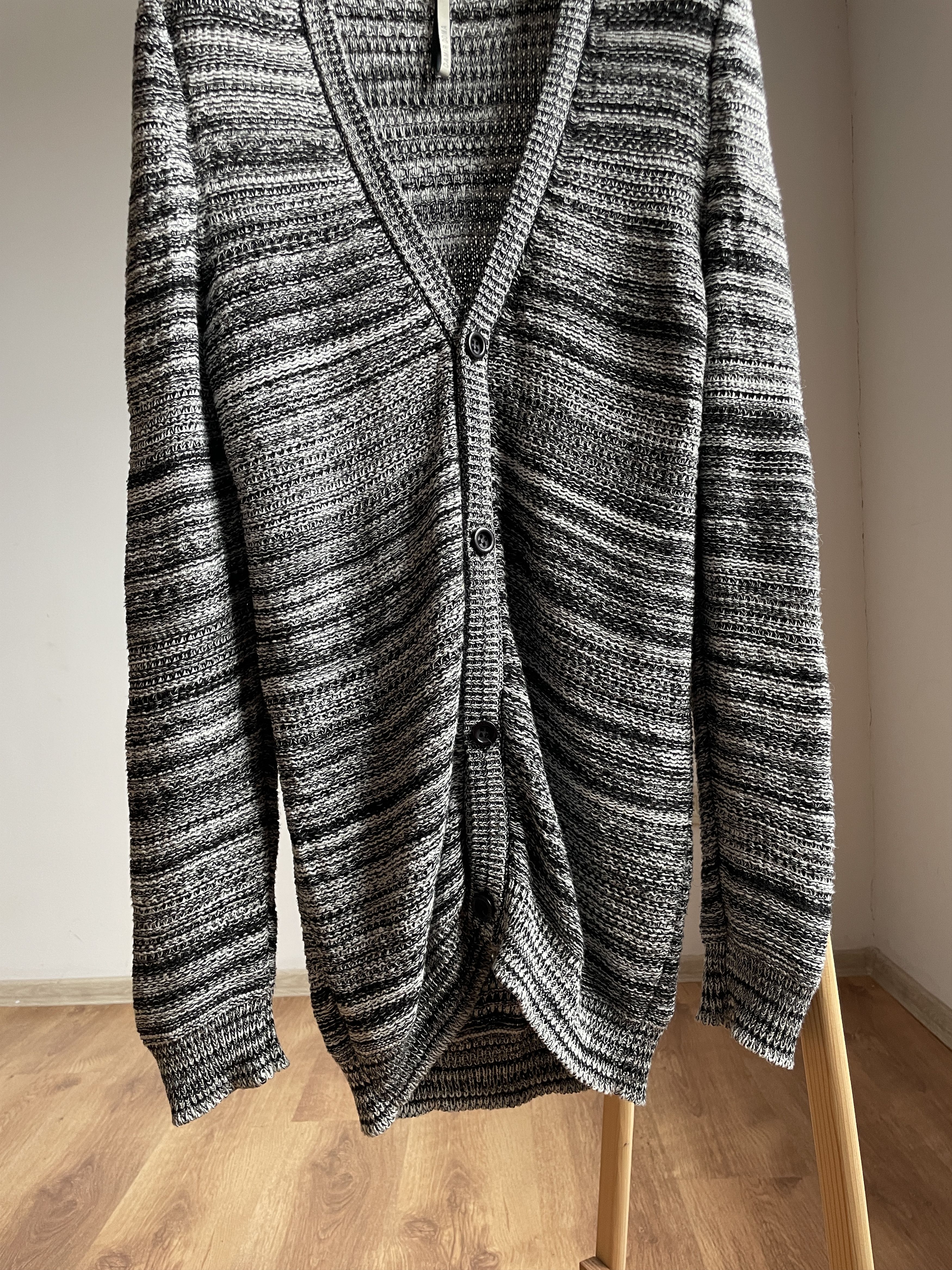 Silent By Damir Doma Silent By Damir Doma Melange Cotton Long Cardigan Size S Size US S / EU 44-46 / 1 - 5 Thumbnail