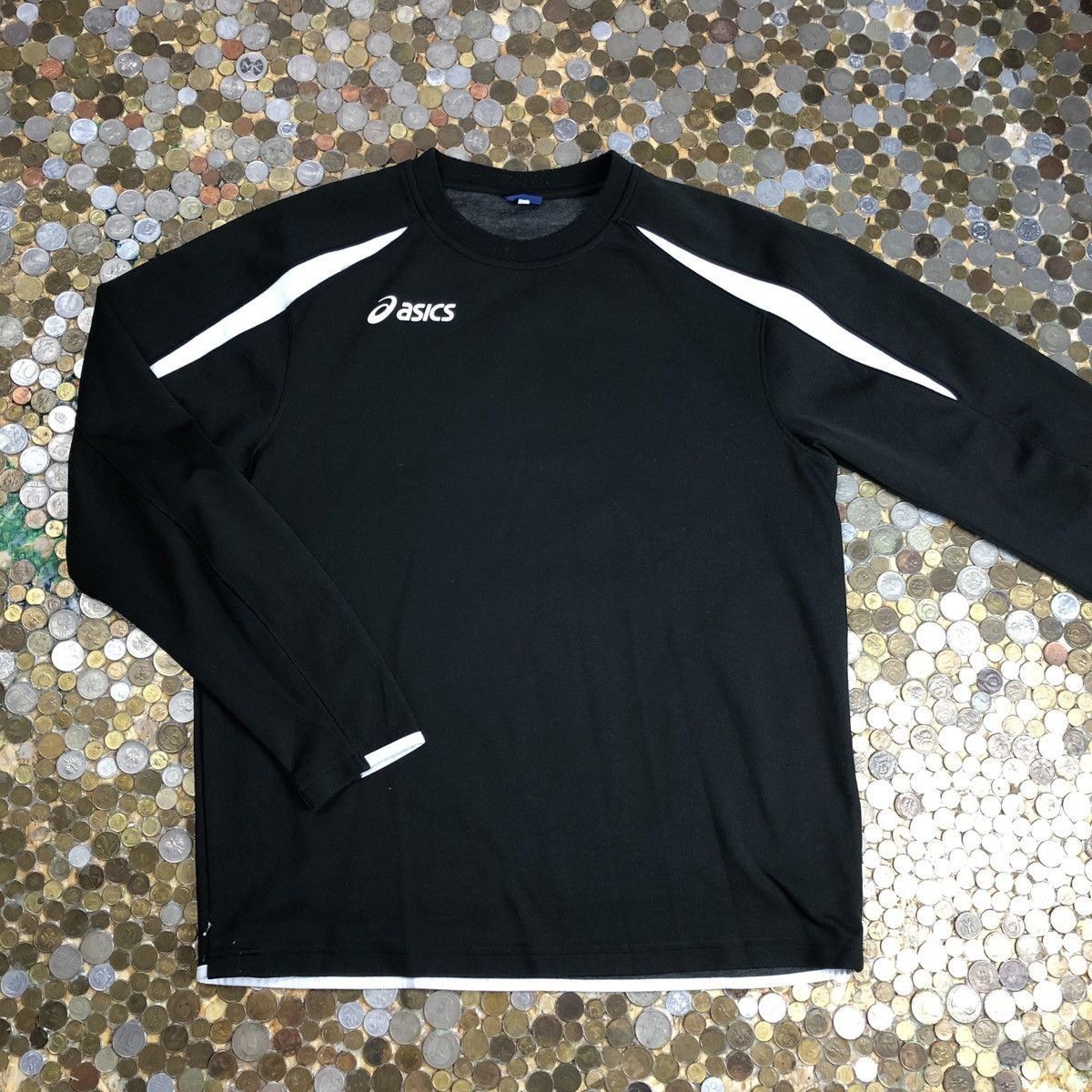 Asics Asics Vintage longsleeve crewneck sweatshirt Size US L / EU 52-54 / 3 - 1 Thumbnail