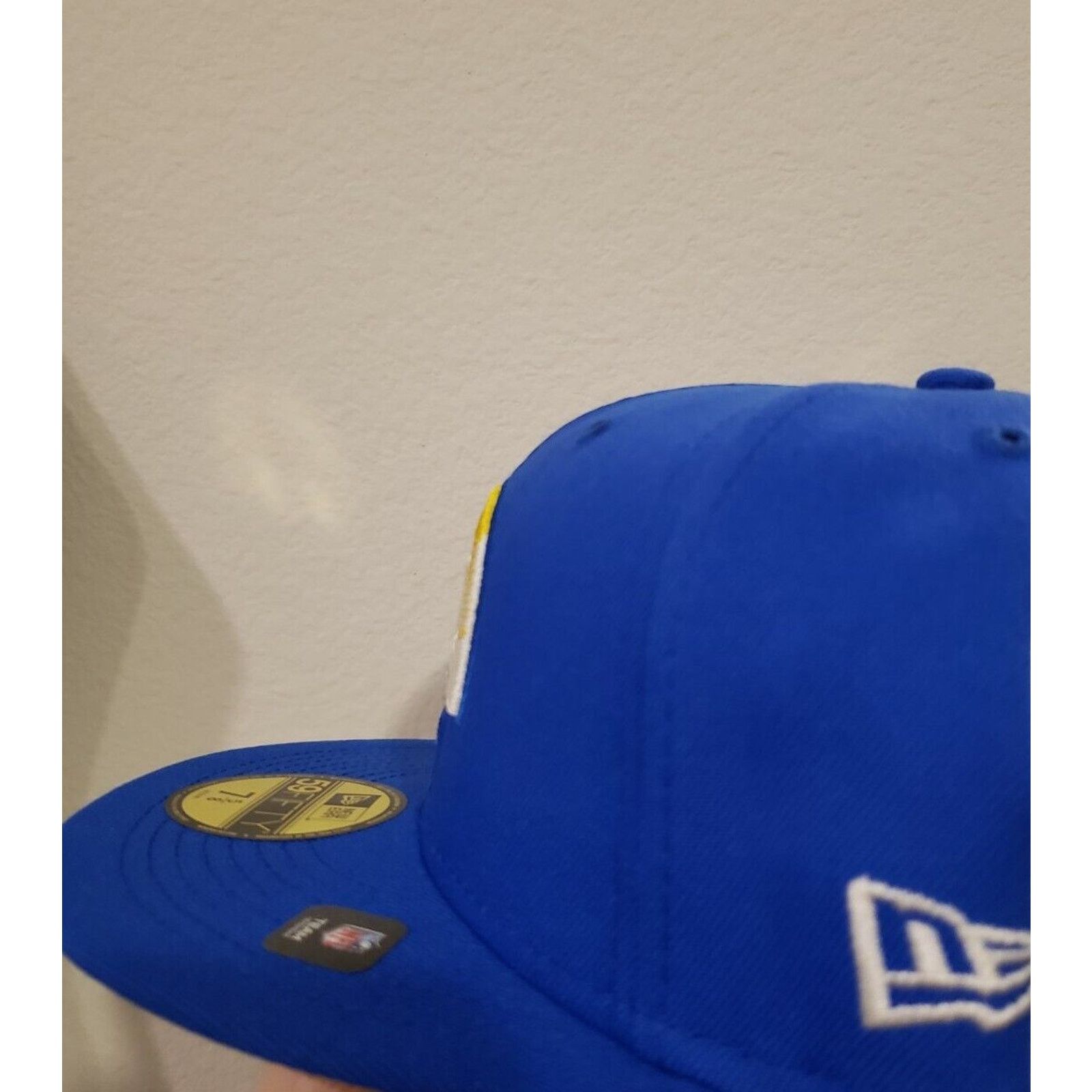 New Era Los Angeles LA Rams Hat 2004 Patch Size 7 5/8 5950 New Era Size ONE SIZE - 4 Thumbnail