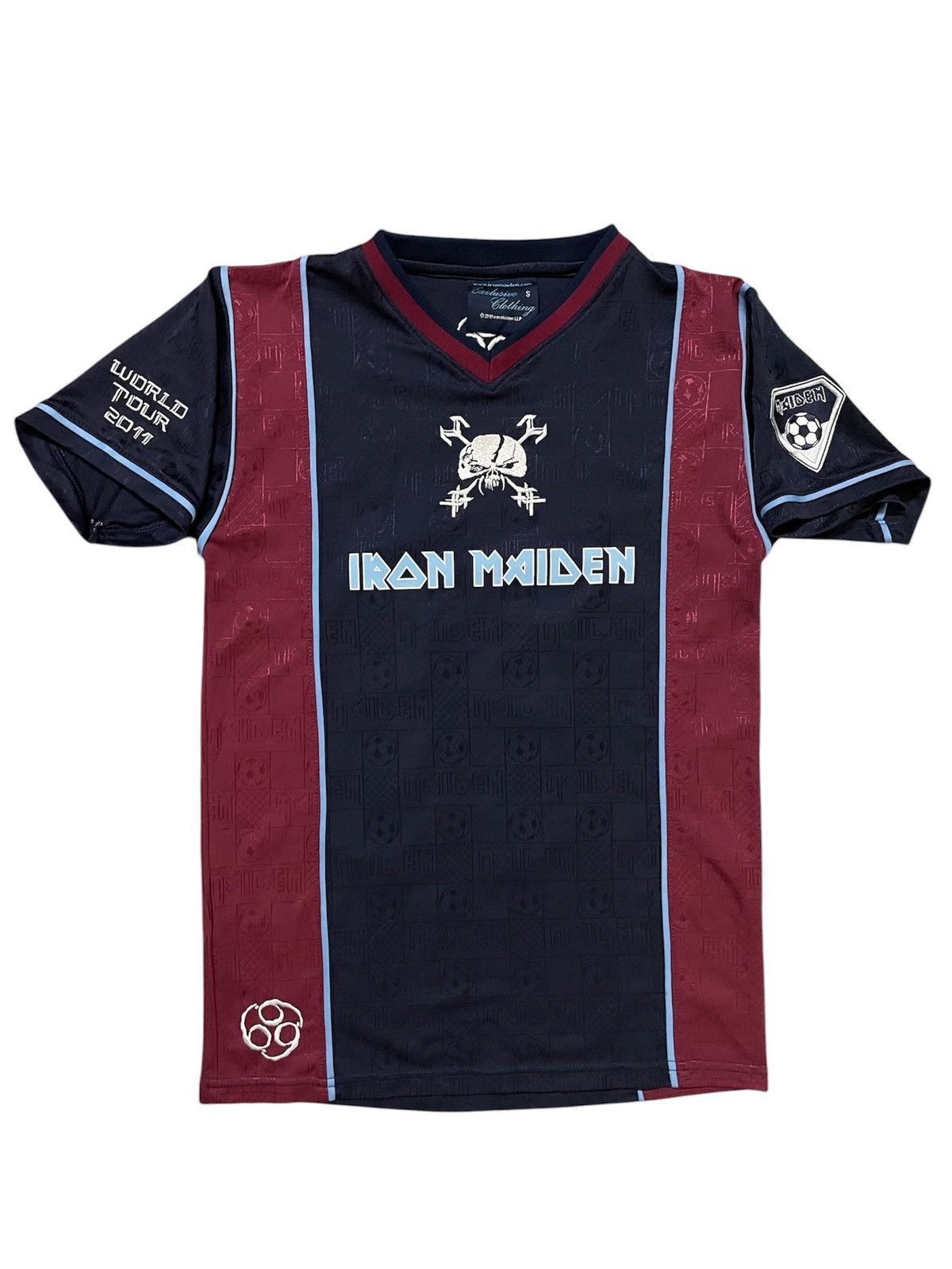Band Tees × Iron Maiden Iron Maiden World Tour 2011 Jersey Size US S / EU 44-46 / 1 - 1 Thumbnail