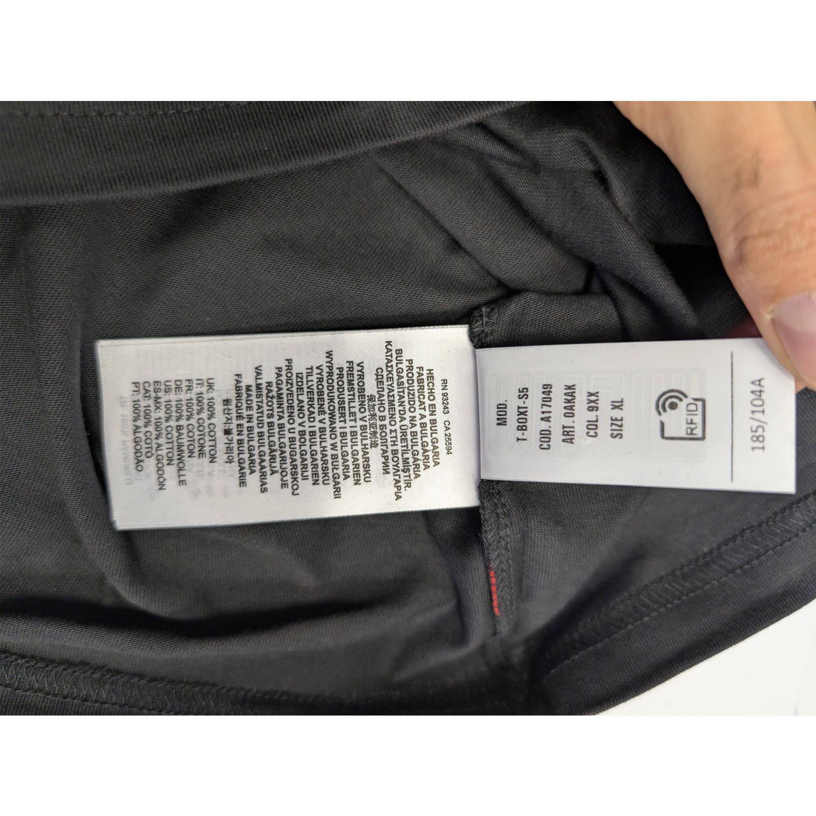 Diesel o1rshd1 T-Shirt in black Size US XL / EU 56 / 4 - 17 Thumbnail