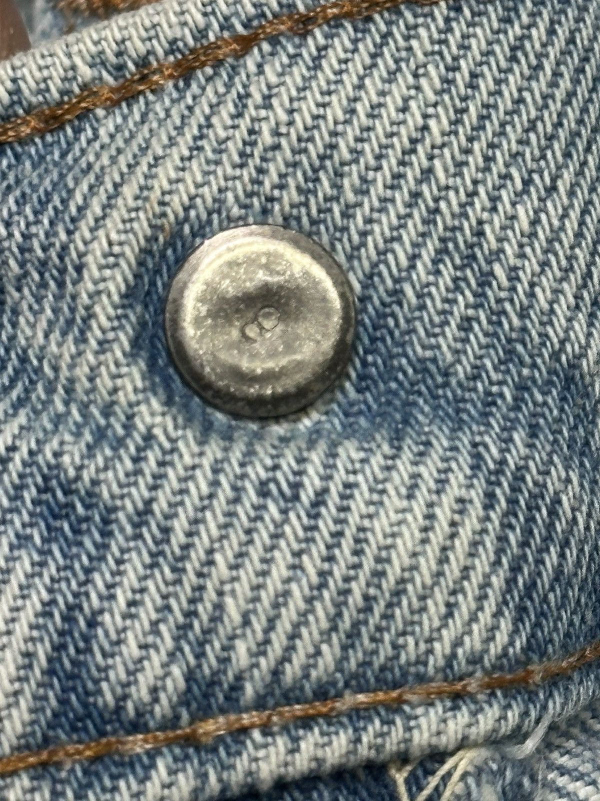Levi's Vintage 70s Levi's 505 Straight-Leg Denim Jeans Light Wash Size US 33 - 12 Thumbnail