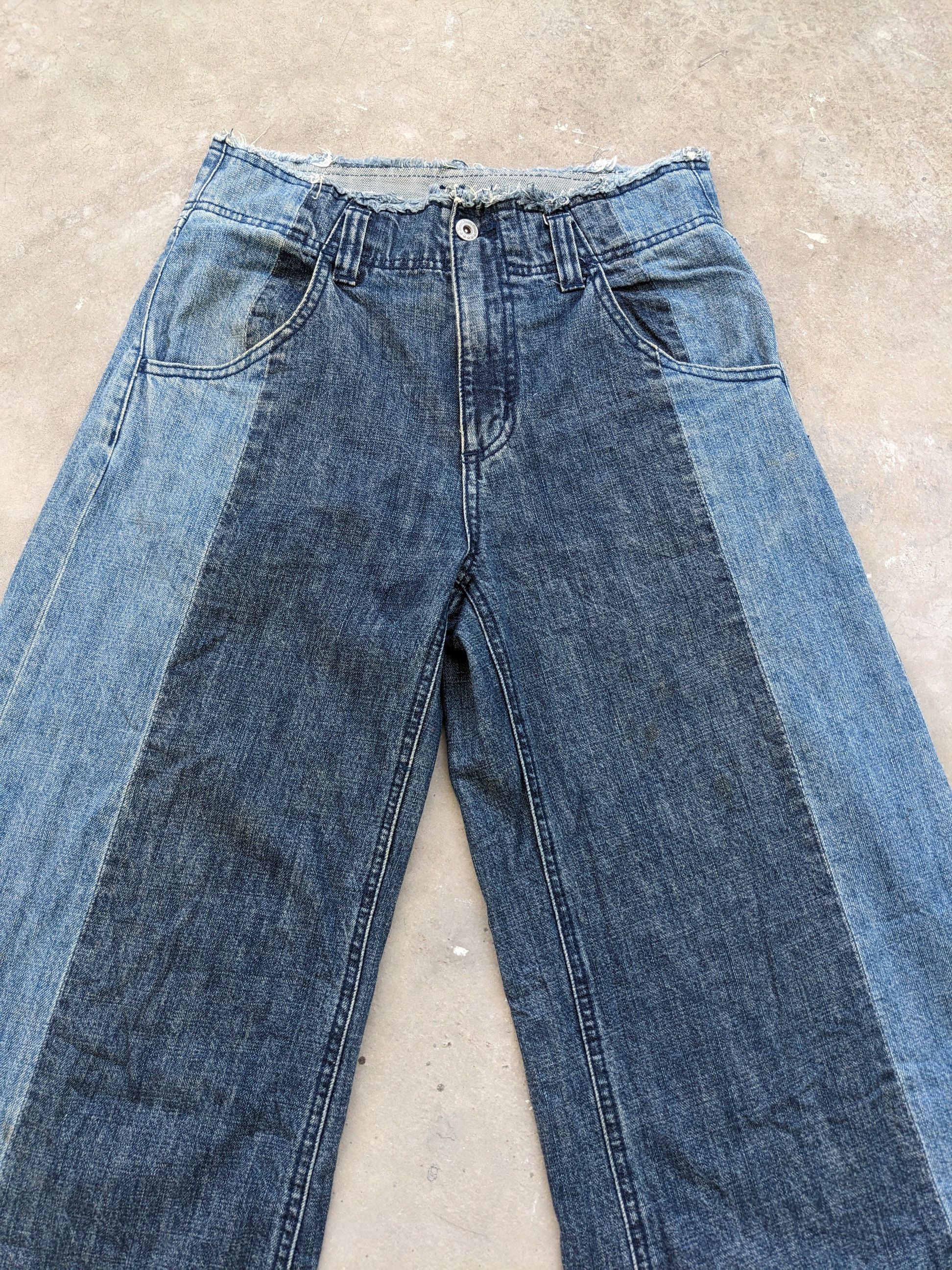 Japanese Brand × Vintage Vintage Baggy Jeans Custom Made by Natural Beauty Basic Size 28" / US 6 / IT 42 - 6 Thumbnail