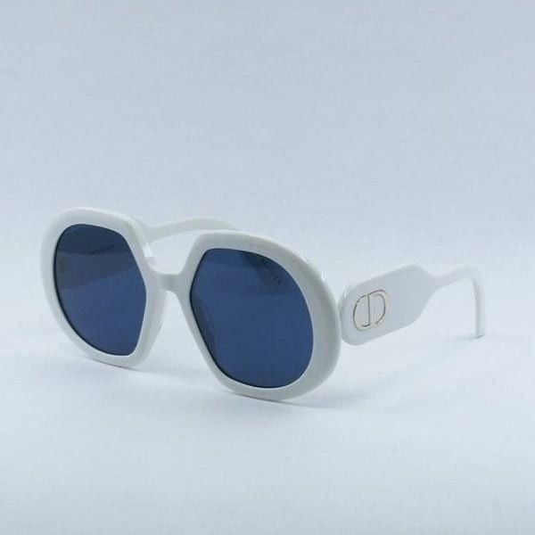Dior NEW DIOR DIORBOBBY R1U 95B0 IVORY BLUE SUNGLASSES Size ONE SIZE - 4 Thumbnail