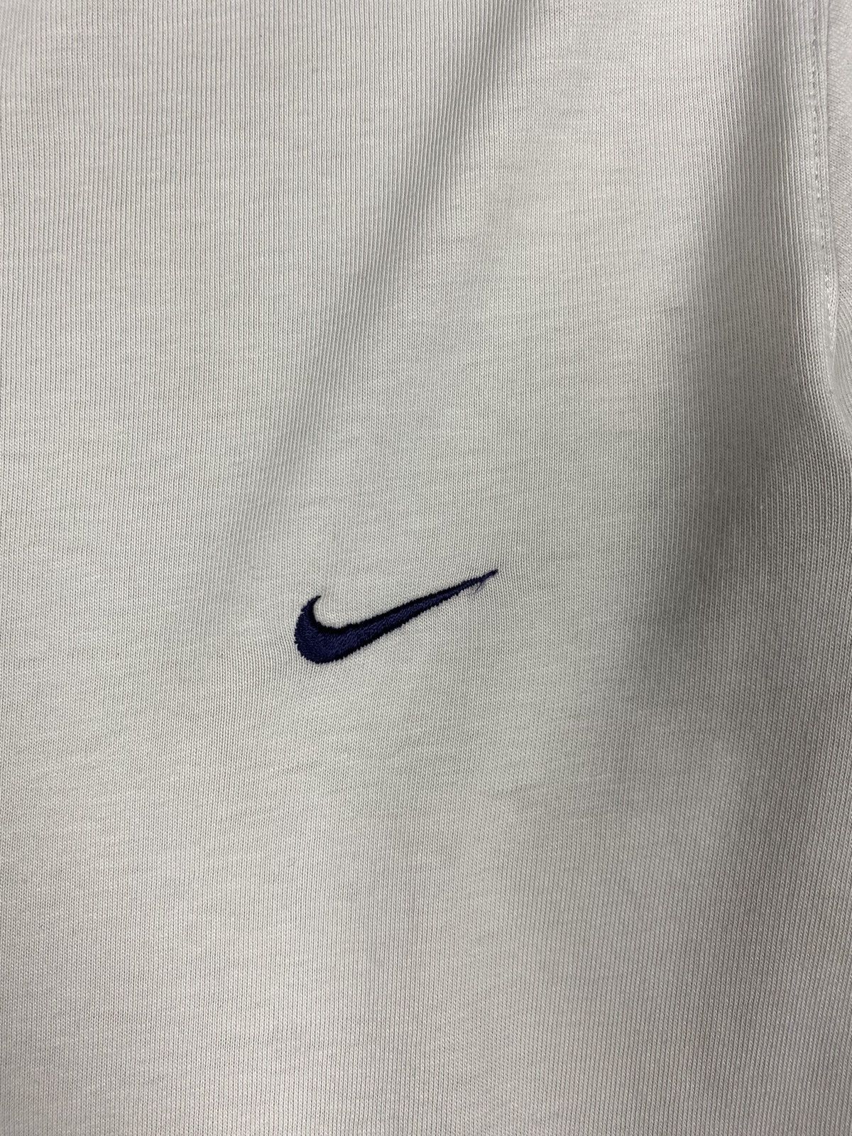 Nike × Vintage Vintage Nike Swoosh Y2K Drill Tee T Shirt Size S Size US S / EU 44-46 / 1 - 8 Thumbnail