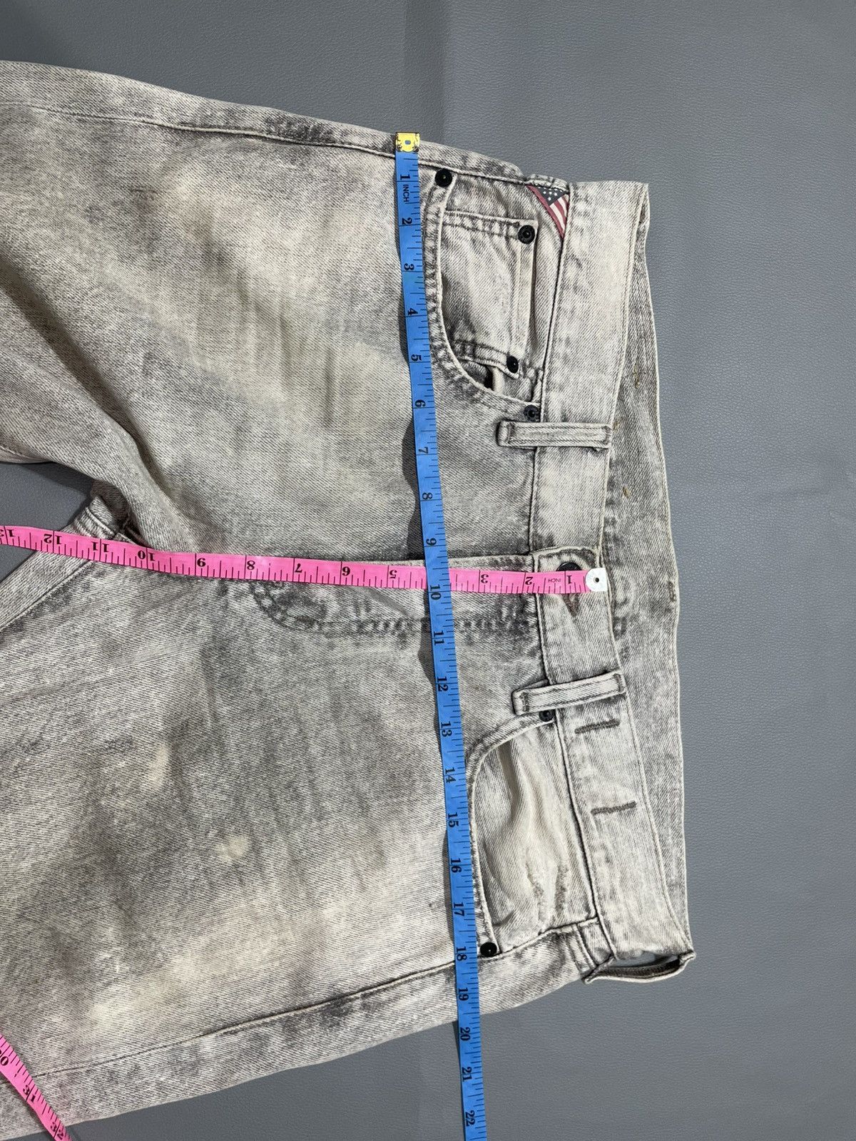 RRL Ralph Lauren RARE Denim Supply RL mudwash Distrssed Jeans Size US 34 / EU 50 - 11 Thumbnail