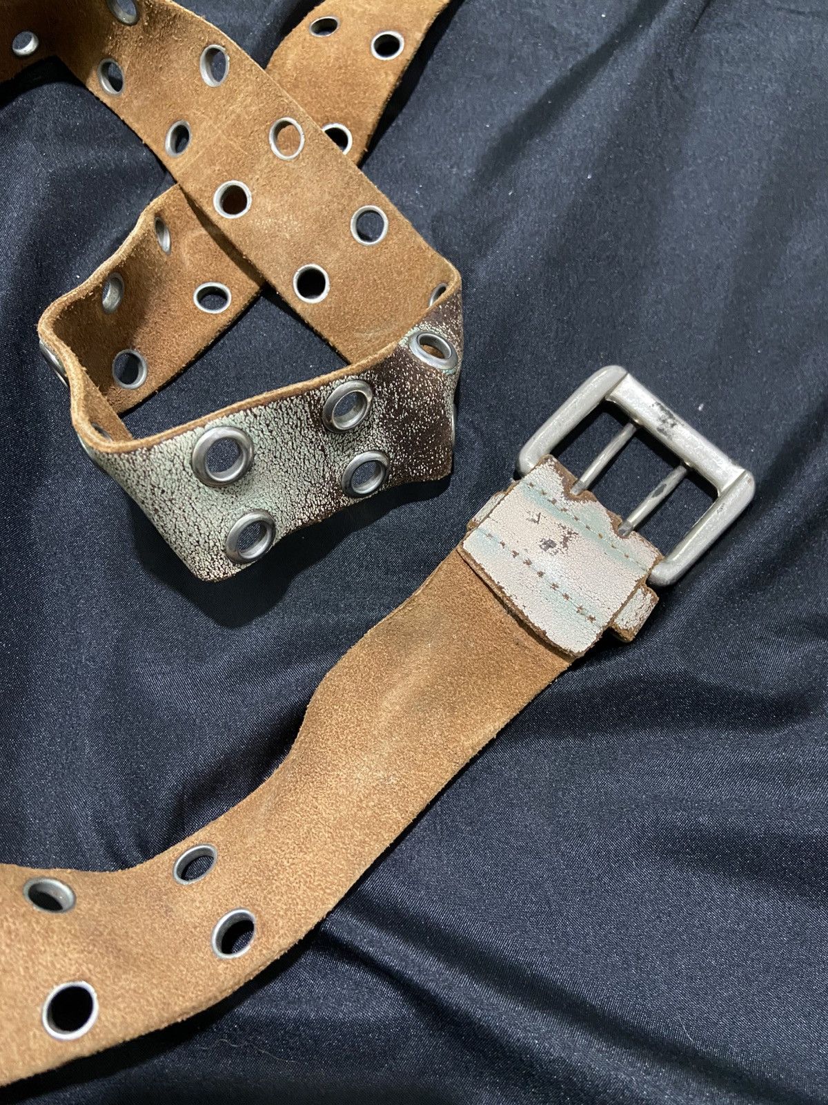 Japanese Brand JAPANESE PUNK DISTRESSED UKNOWN BRAND L.G.B STYLE BELT Size ONE SIZE - 10 Thumbnail