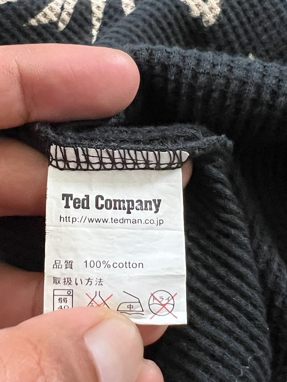Japanese Brand × Tedman Tedman ‘Lucky Red Devil” Waffle Shirt Size US L / EU 52-54 / 3 - 7 Thumbnail
