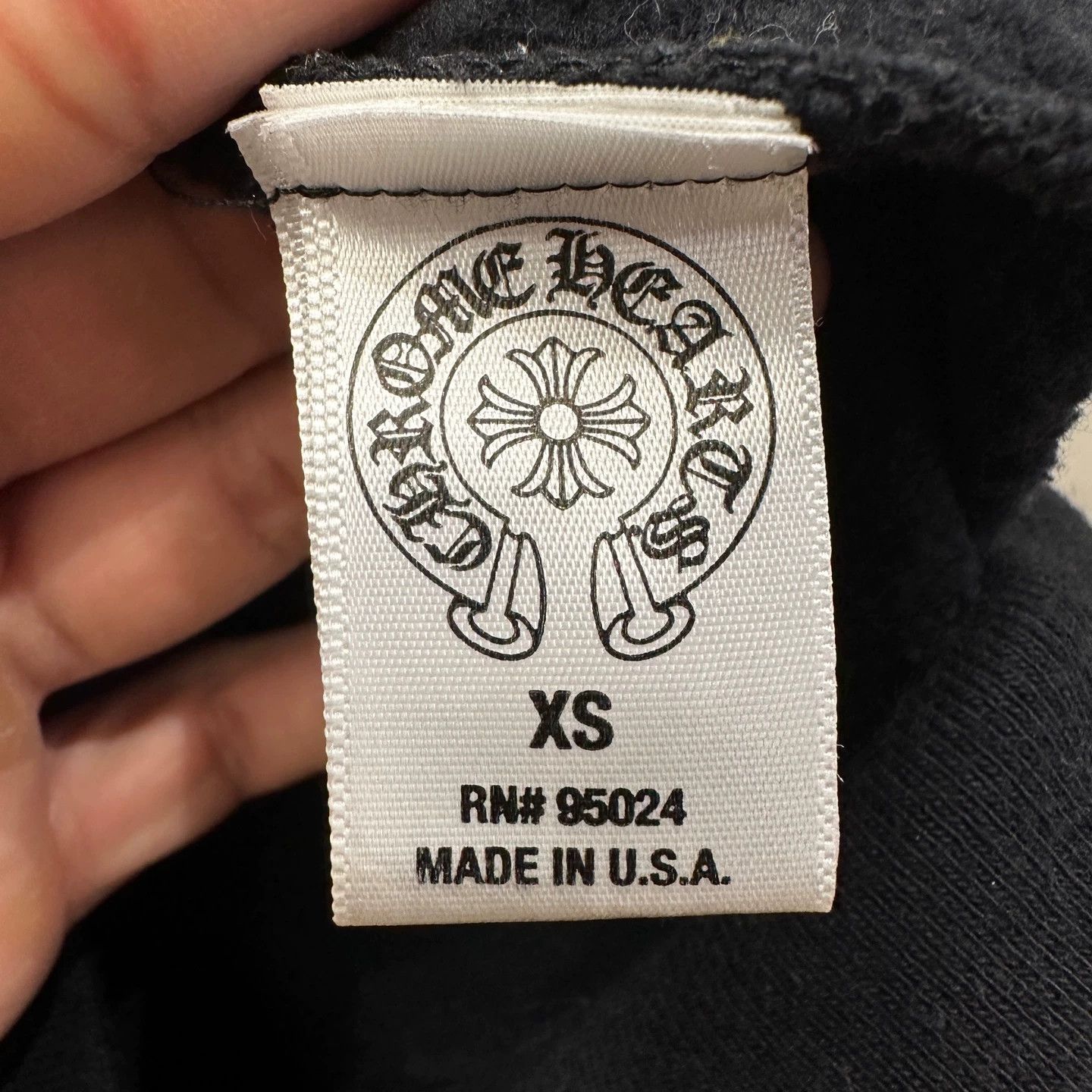 Chrome Hearts CH mar19 Sanskrit sword silver buckle zip XS jacket Size US XS / EU 42 / 0 - 4 Thumbnail