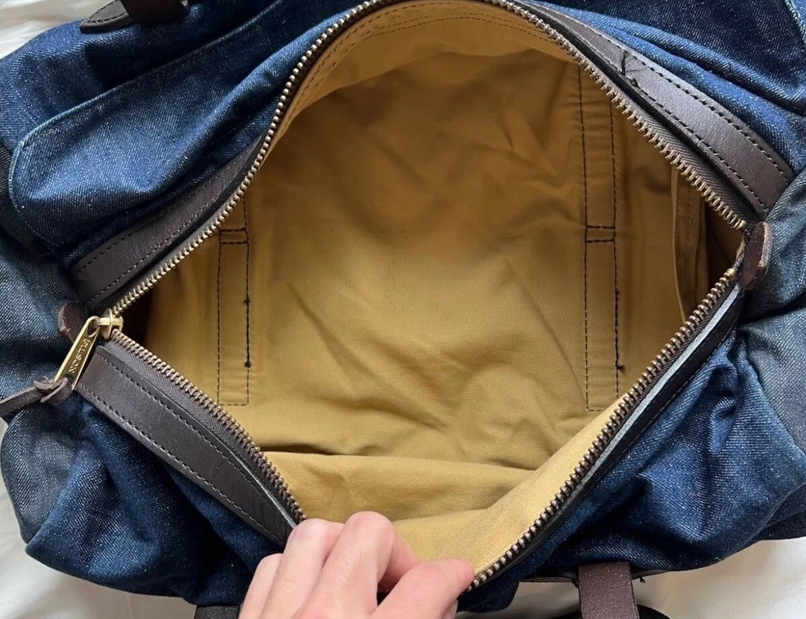 Filson × Levi's × Levi's Made & Crafted Levis x Filson USA Weekender Bag Denim/Leather Small Duffle Size ONE SIZE - 9 Thumbnail