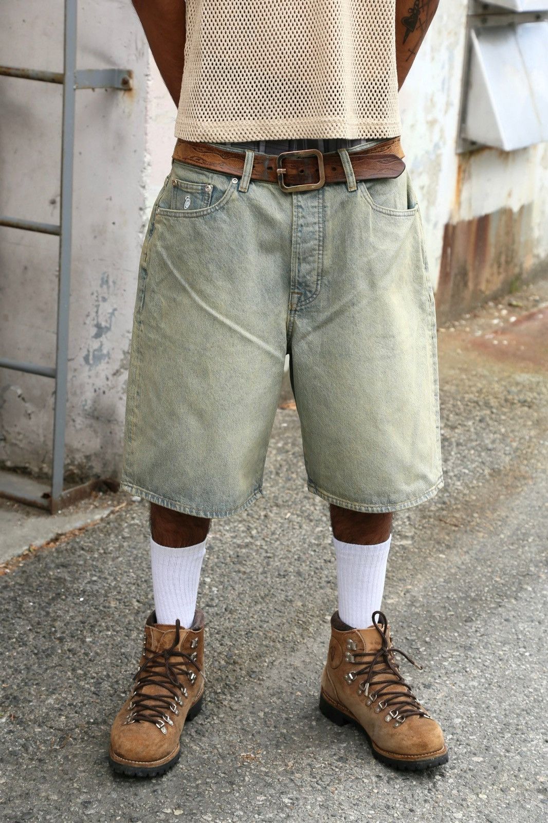 Stussy SS24 Beach Wash Big Ol’ Shorts Denim Size US 28 / EU 44 - 10 Thumbnail