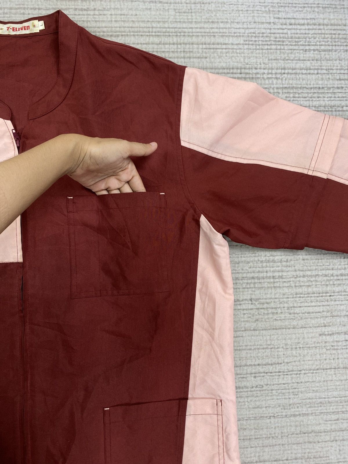 Japanese Brand × Vintage Vintage 7 Eleven Japan Uniform Jacket Size US M / EU 48-50 / 2 - 7 Thumbnail