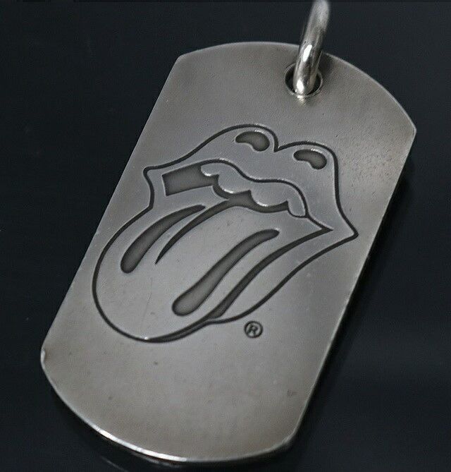 Chrome Hearts Chrome Hearts Rolling Stone Dog Tag Size ONE SIZE - 1 Thumbnail