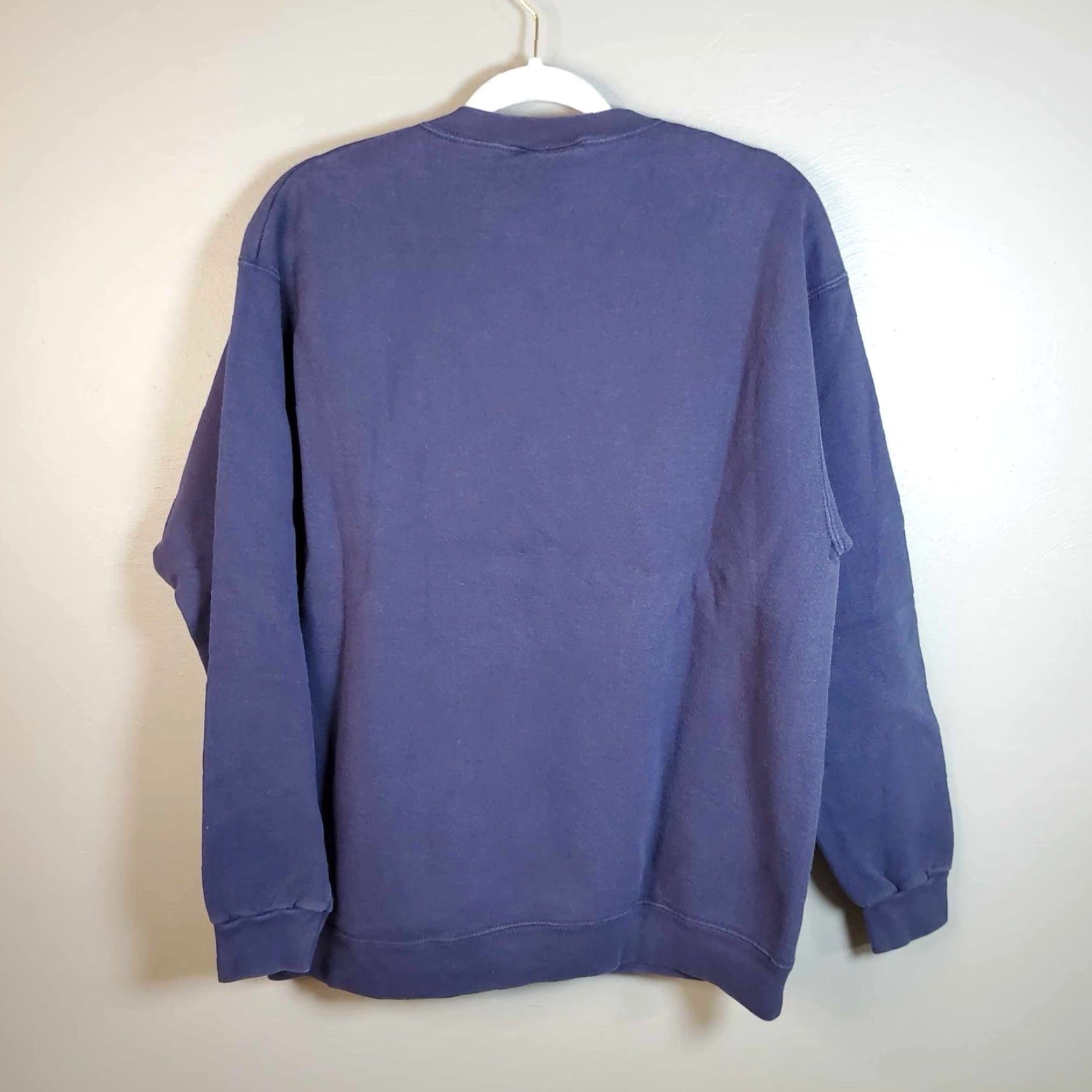 Lee VINTAGE Lee Mount Washington Premium Cotton Crewneck 90s Sweatshirt Large L Blue Mens Size US L / EU 52-54 / 3 - 7 Thumbnail