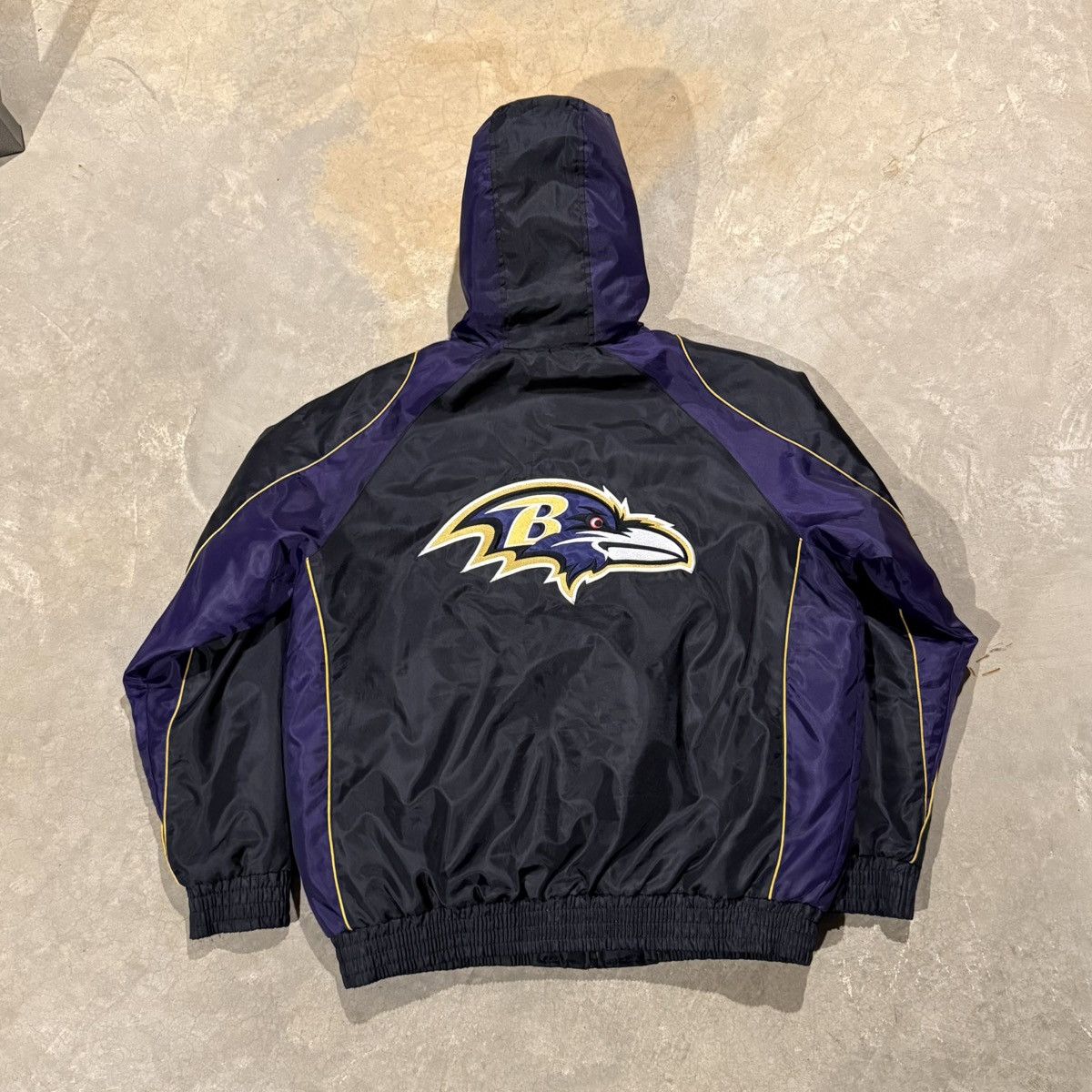 Vintage Vtg 2000s Baltimore Ravens G-III Quilted Stadium Jacket Y2K Size US XL / EU 56 / 4 - 8 Thumbnail