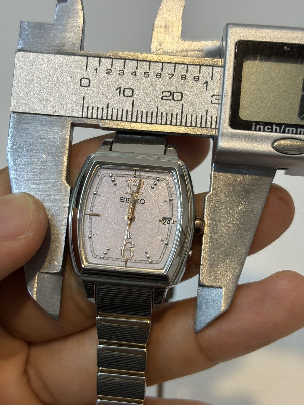 Seiko Jdm Seiko Lukia Radio Wave Solar 411493 Two Tone Watch Size ONE SIZE - 5 Thumbnail