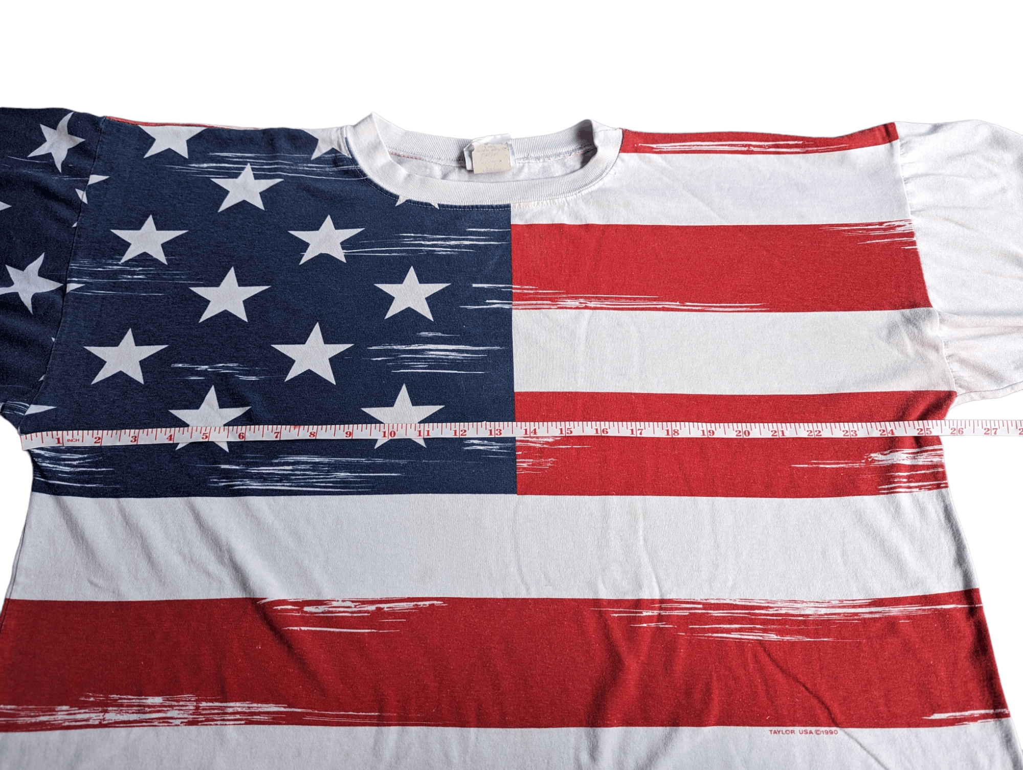 Vintage Sandra Taylor Sportwear Vintage 1990 USA America Flag Shirt Size XL / US 12-14 / IT 48-50 - 11 Thumbnail