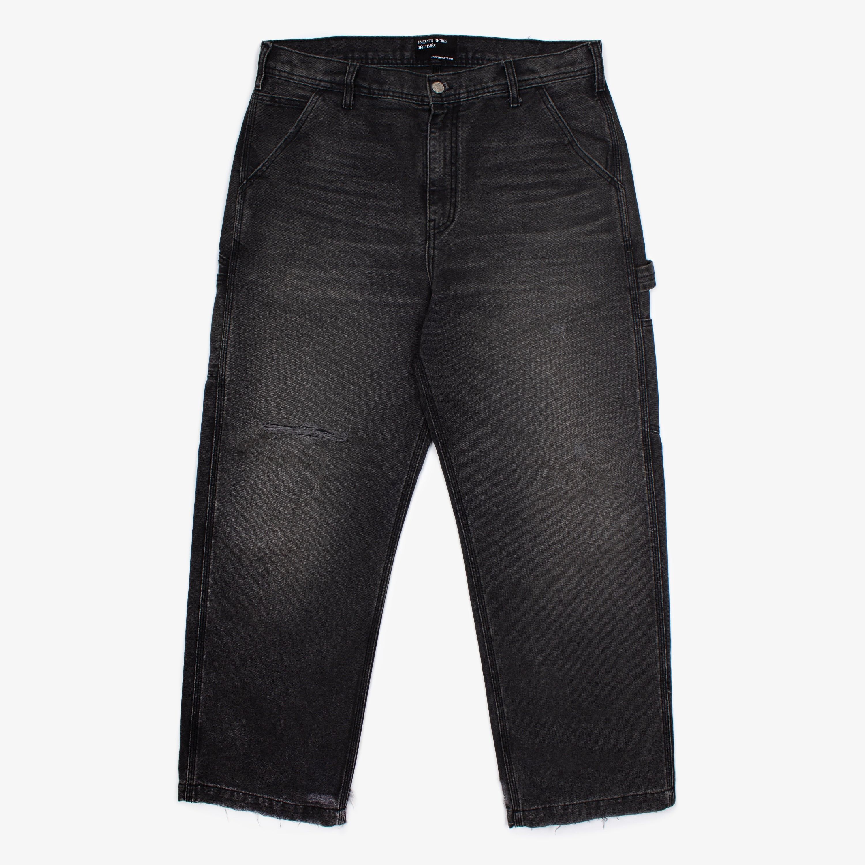 Enfants Riches Deprimes ERD DISTRESSED CARPENTER PANT Size US 34 / EU 50 - 2 Thumbnail