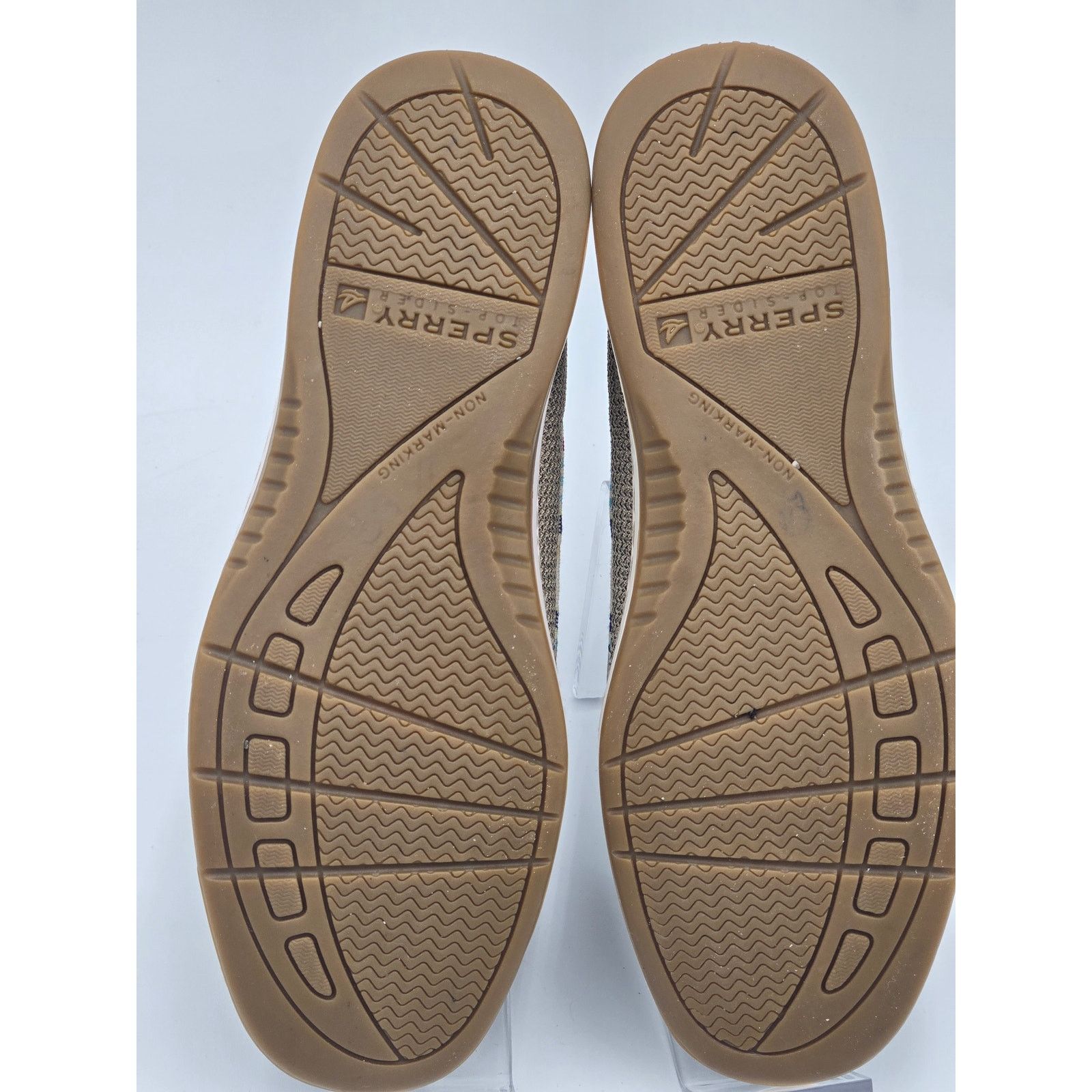 Sperry Sperry Angelfish Womens 7M Navy Serape Boat Shoes Slip On Size US 7 / IT 37 - 8 Thumbnail