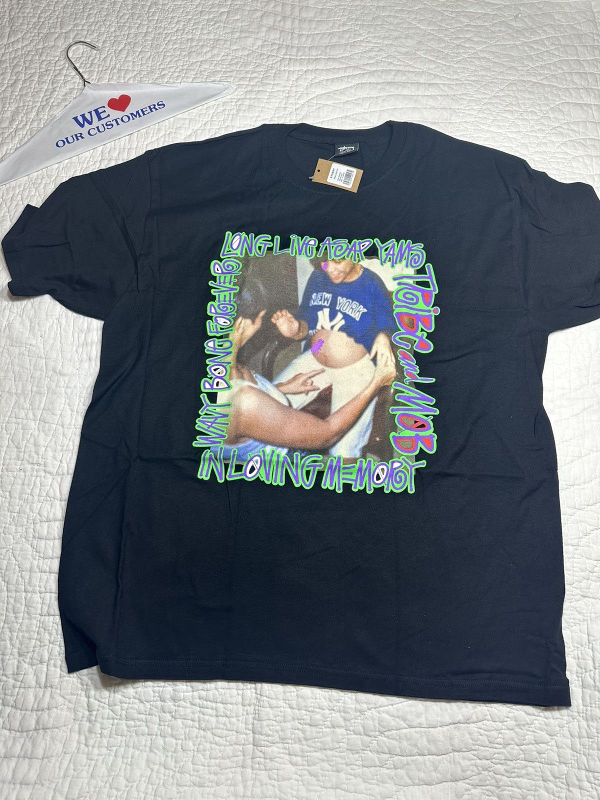 A$AP Rocky × Stussy Stussy A$AP Yams Tee/ Brand New With Tags Small Soldout Size US S / EU 44-46 / 1 - 1 Thumbnail