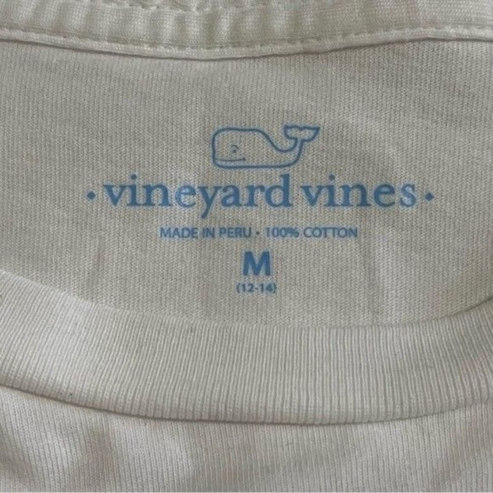 Vineyard Vines Vineyard Vines Kids Medium Americana Gameday T-Shirt White Size M / US 6-8 / IT 42-44 - 8 Thumbnail