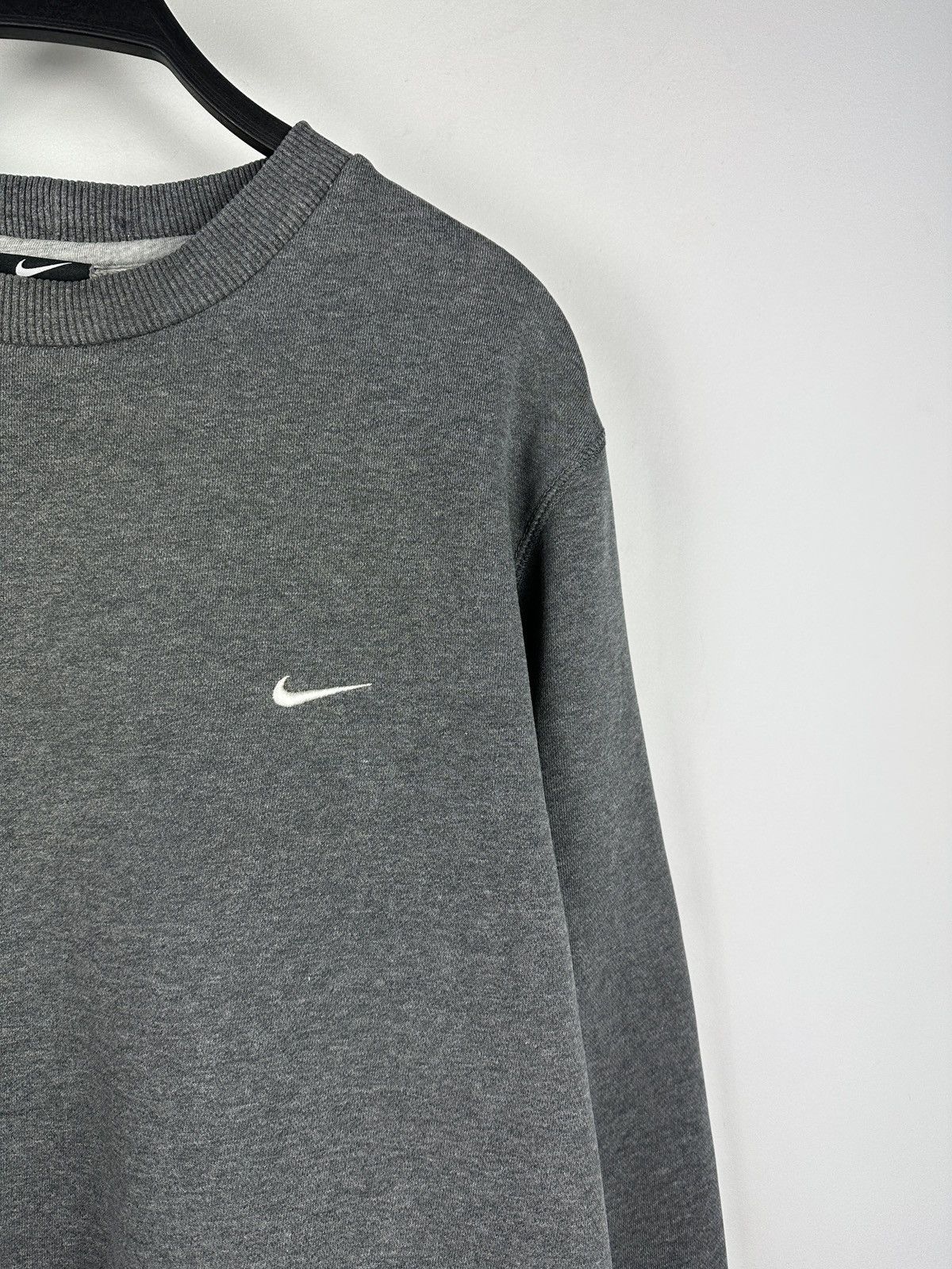 Nike × Vintage Vintage Y2K Nike Swoosh Basic Crewneck Sweatshirt Size US M / EU 48-50 / 2 - 3 Thumbnail
