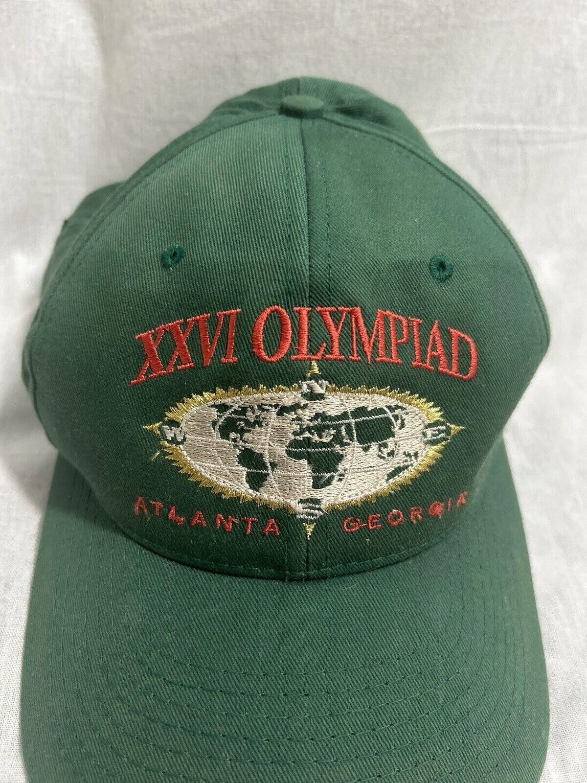 Hanes Vintage 1996 XXVI Olympiad Atlanta Georgia Olympic Games Hat Size ONE SIZE - 2 Thumbnail