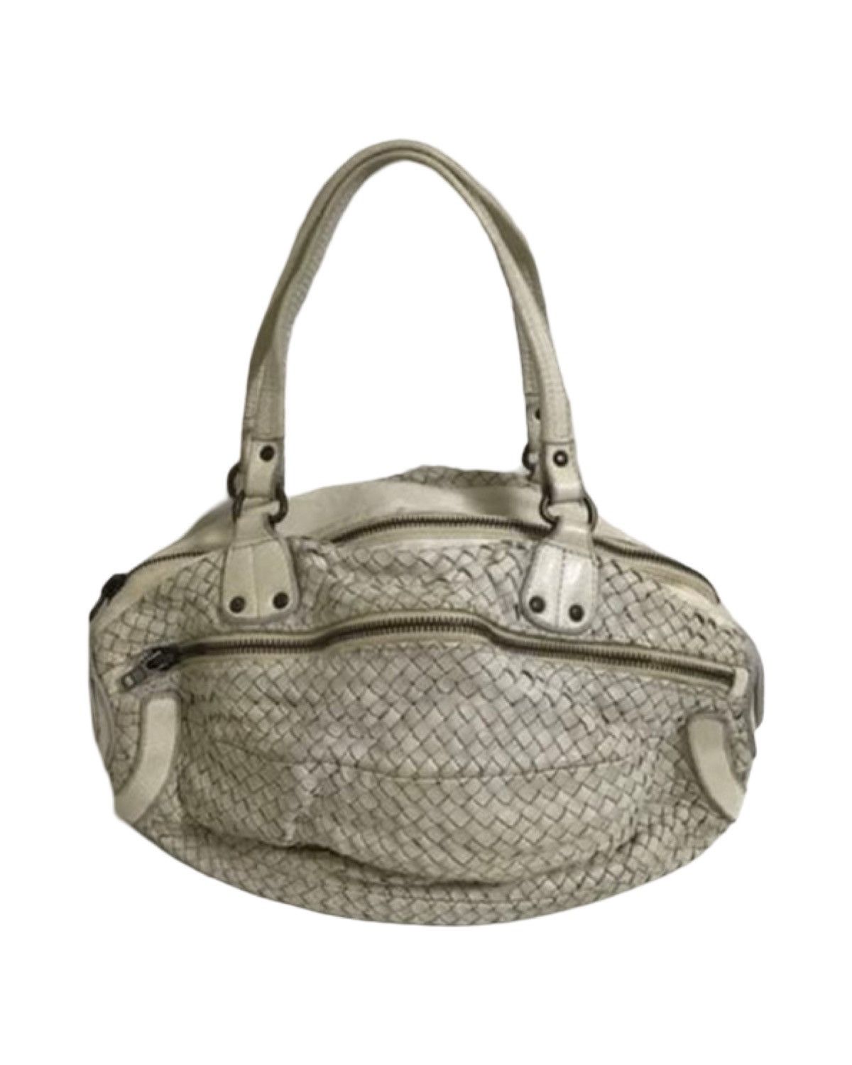 Giorgio Brato Woven Knit Leather Shoulder Bag Size ONE SIZE - 1 Thumbnail