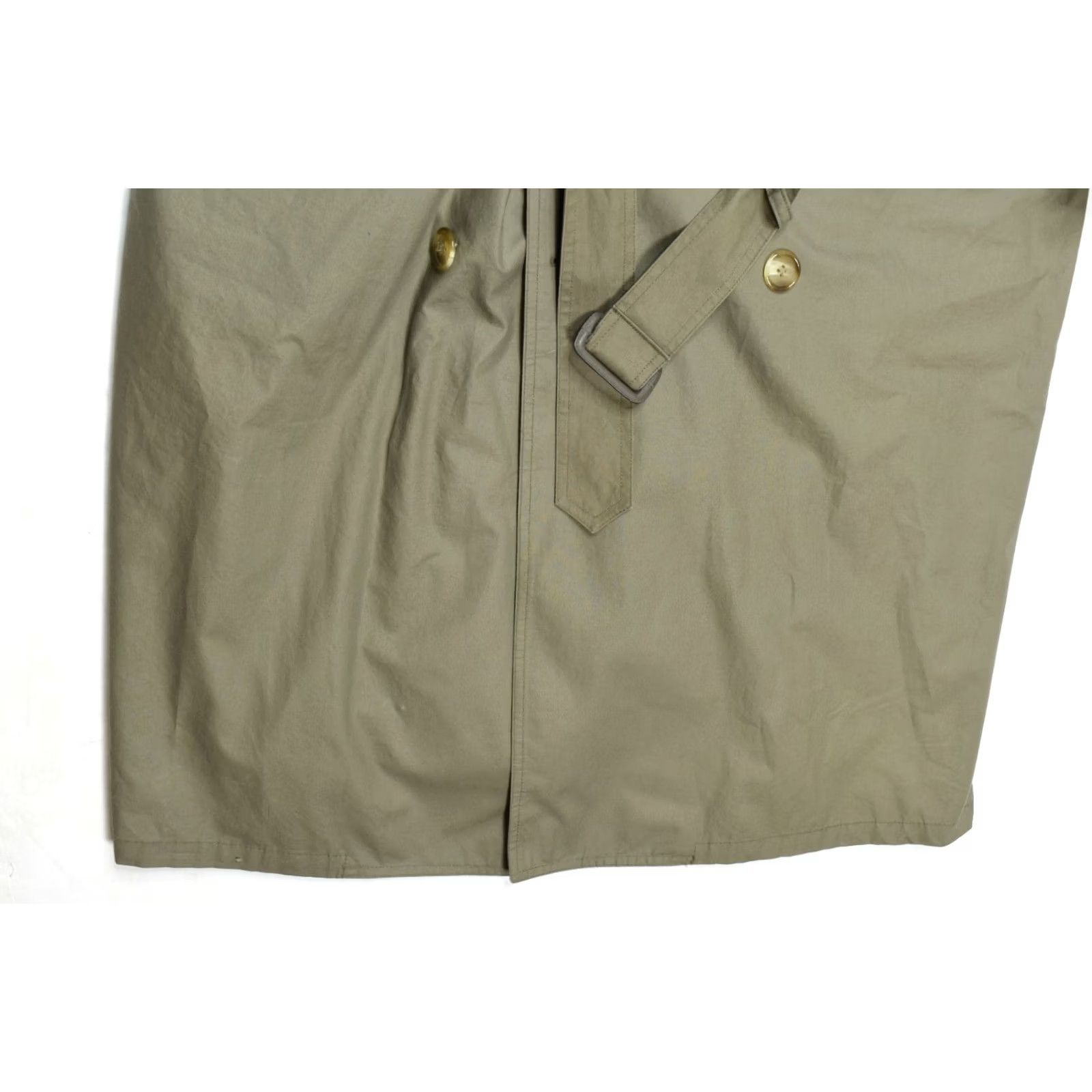 Brooks Brothers VINTAGE Brooks Brothers Coat Overcoat Mens 46 Brown Khaki Cotton Belted Coat Size US S / EU 44-46 / 1 - 5 Thumbnail