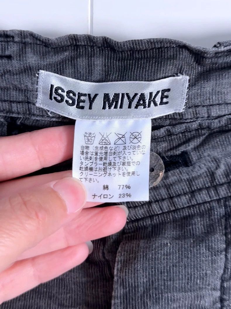 Issey Miyake Issey Miyake size:M Grey casual pants Size 22" - 6 Thumbnail