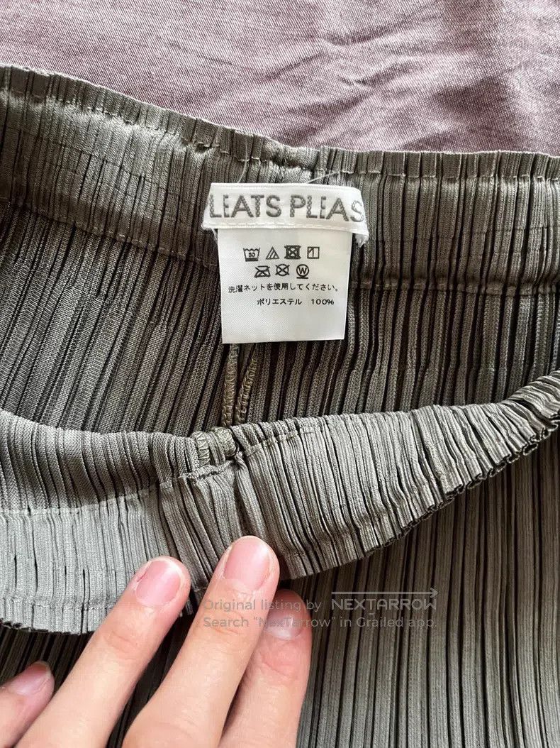 Issey Miyake Issey Miyake Pleated Wide-Leg Trousers Size 26" / US 2 / IT 38 - 3 Thumbnail