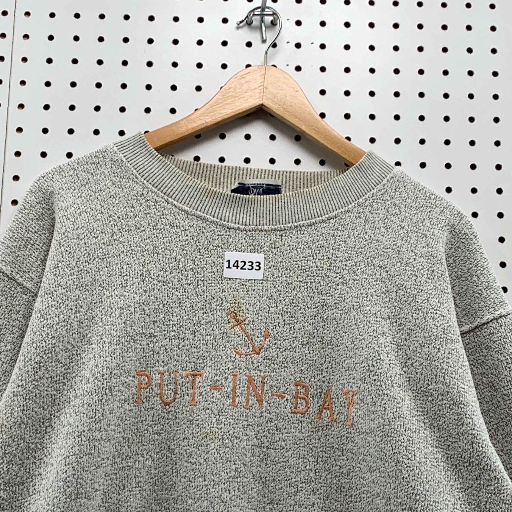 Vintage VINTAGE Sportswear Long Sleeve Sweatshirt Men Adult Large Gray Crew Neck 90s Put-In-Bay Size US L / EU 52-54 / 3 - 3 Thumbnail