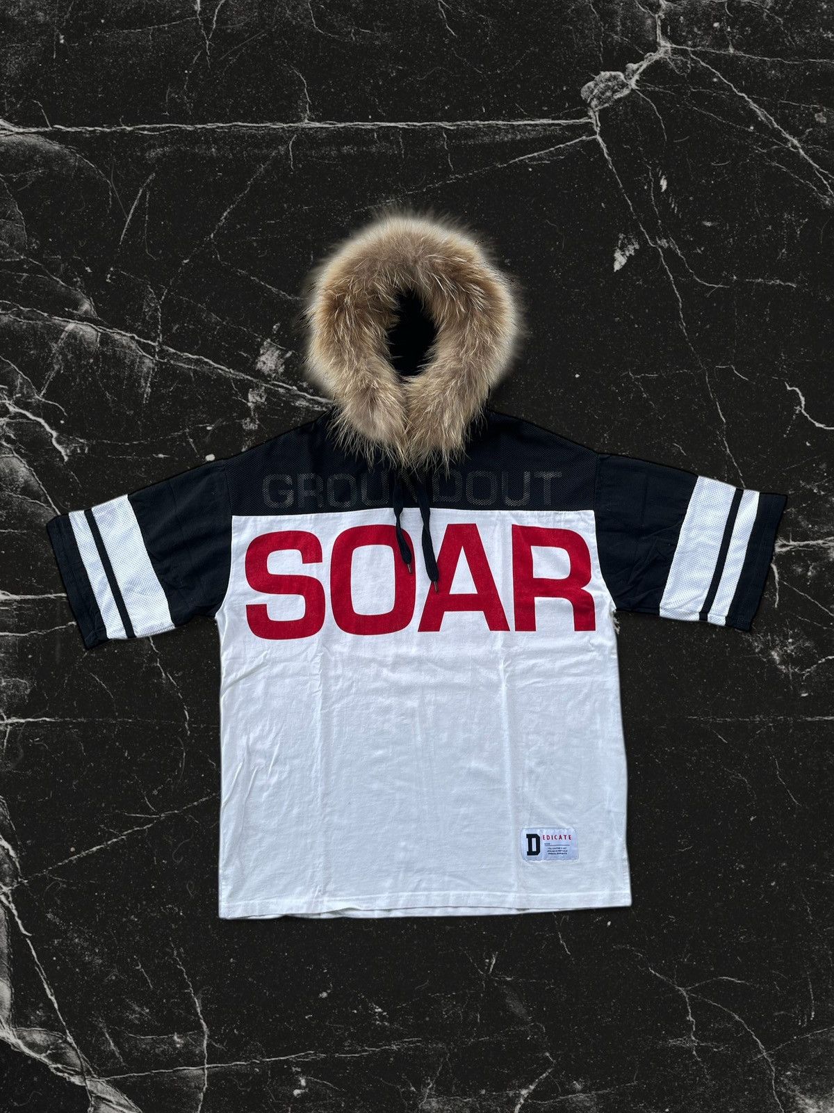 Hysteric Glamour DEDICATE SOAR SICK POEM FUR HOODIE IFSIX LGB STYLE Size US L / EU 52-54 / 3 - 1 Thumbnail