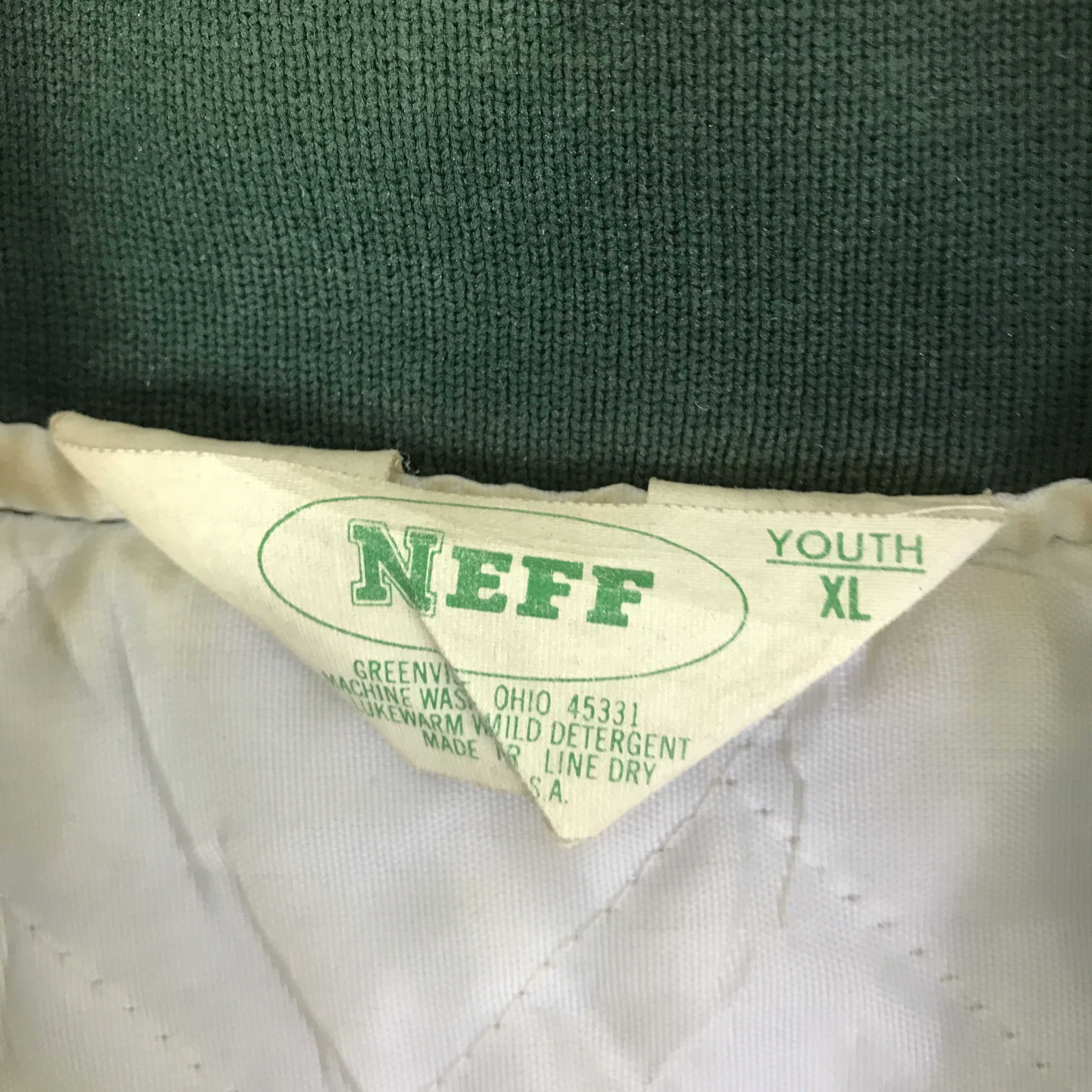 NEFF VINTAGE NEFF VARSITY SNAP BUTTON JAKOKO 89 JACKET K81B2 Size US XL / EU 56 / 4 - 10 Thumbnail