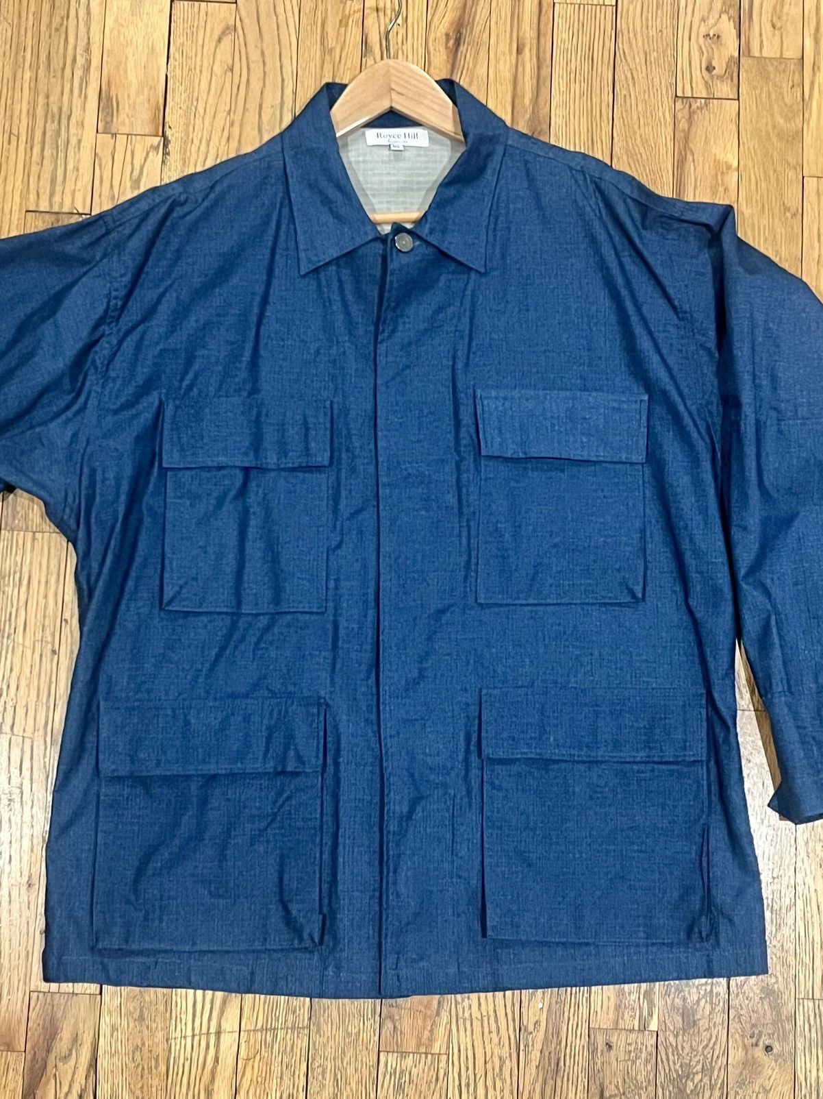 CHCM Royce Hill denim ripstop over shirt Size US XL / EU 56 / 4 - 2 Thumbnail
