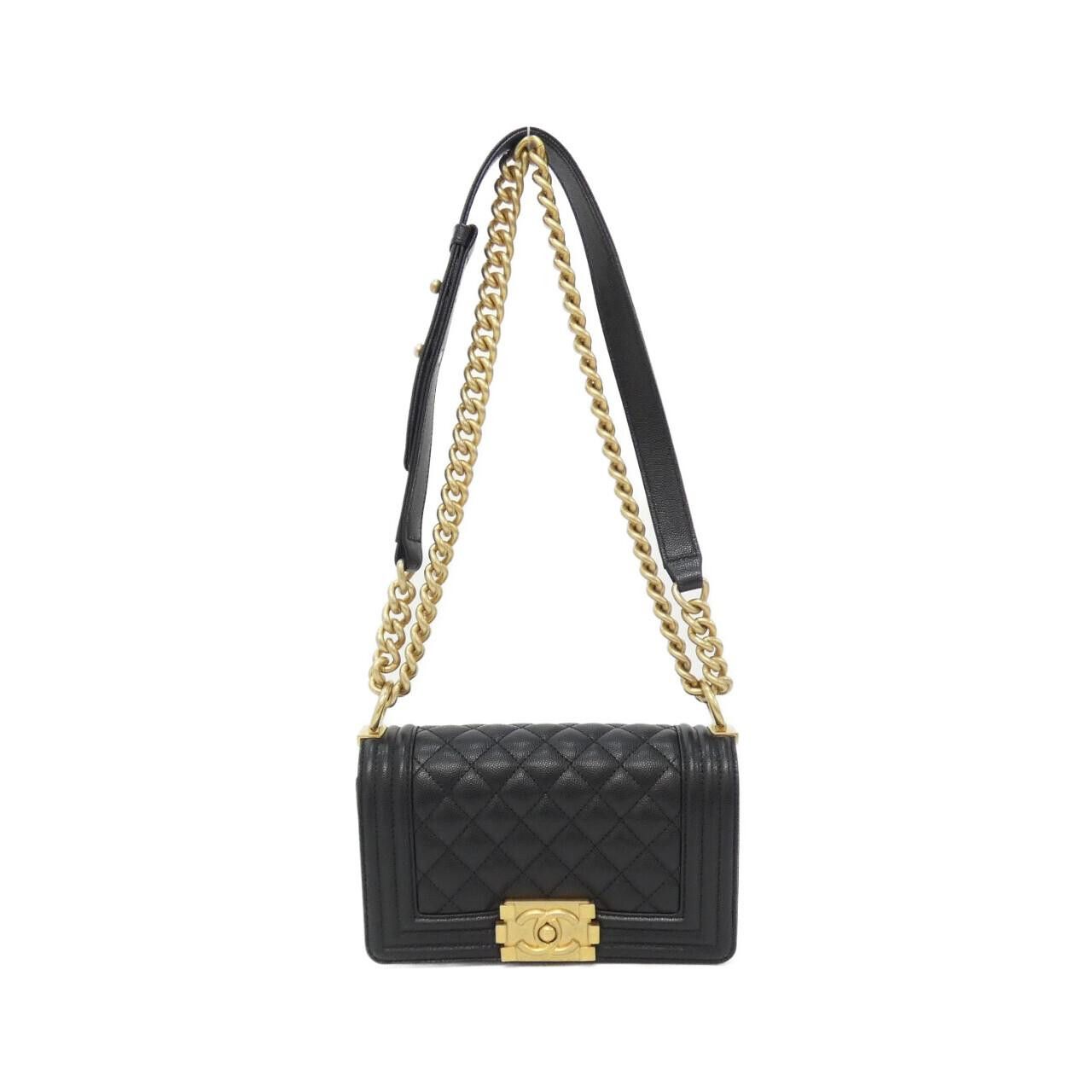 Chanel Chanel Chanel Boy Chanel Leather Shoulder Bag Leather Shoulder Bag 67085 DUTY FREE for USA Size ONE SIZE - 1 Thumbnail