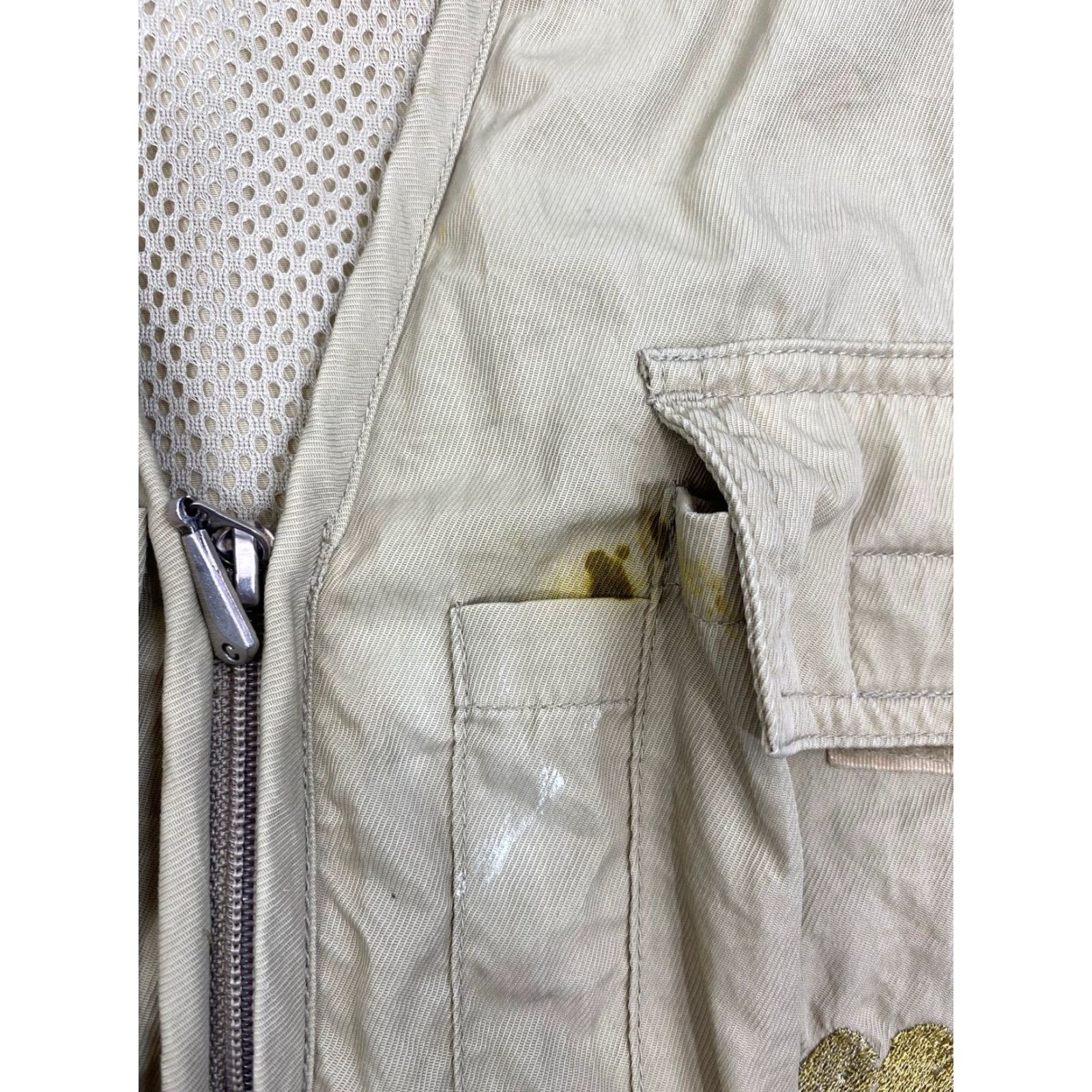 Vintage Califf Vest Outdoor Men XL Beige Pockets Hunting 3400 Size US XL / EU 56 / 4 - 5 Thumbnail