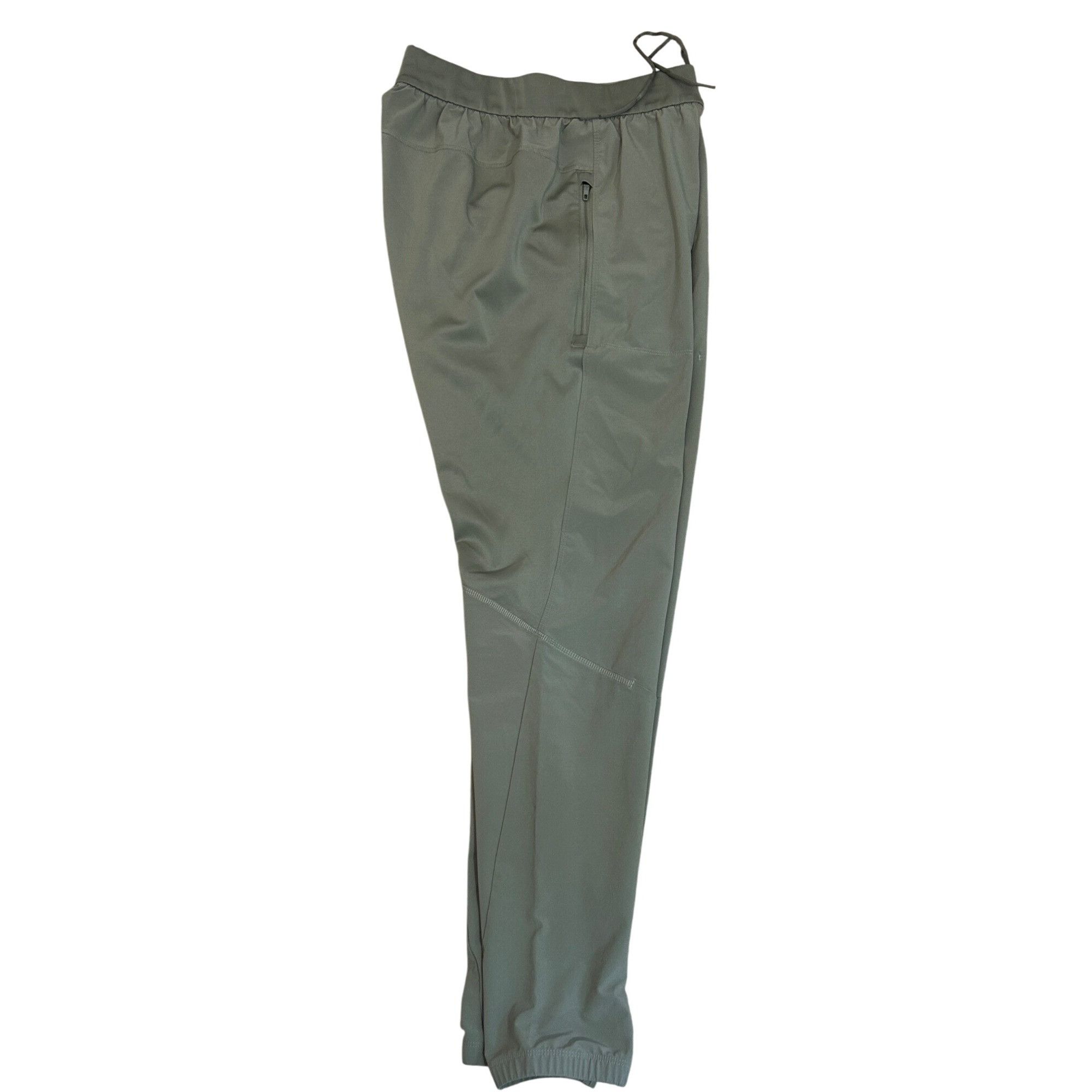 Adidas Adidas Womens Joggers S Sage Green Logo AEROREADY Drawstring Size 25" / US 0 / IT 36 - 11 Thumbnail