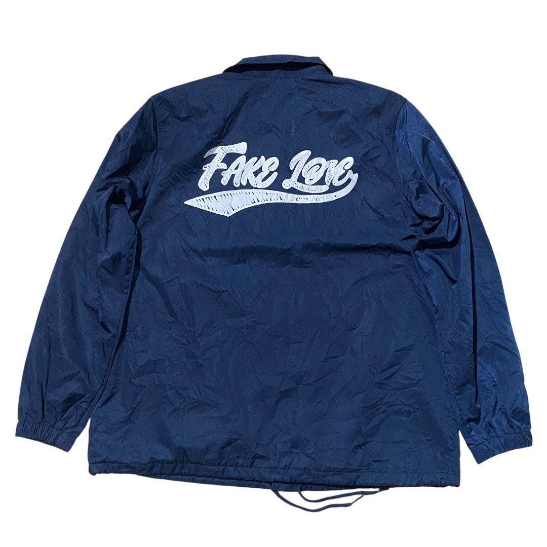 Other BTS varsity fake love navy coach jacket Size US M / EU 48-50 / 2 - 2 Thumbnail