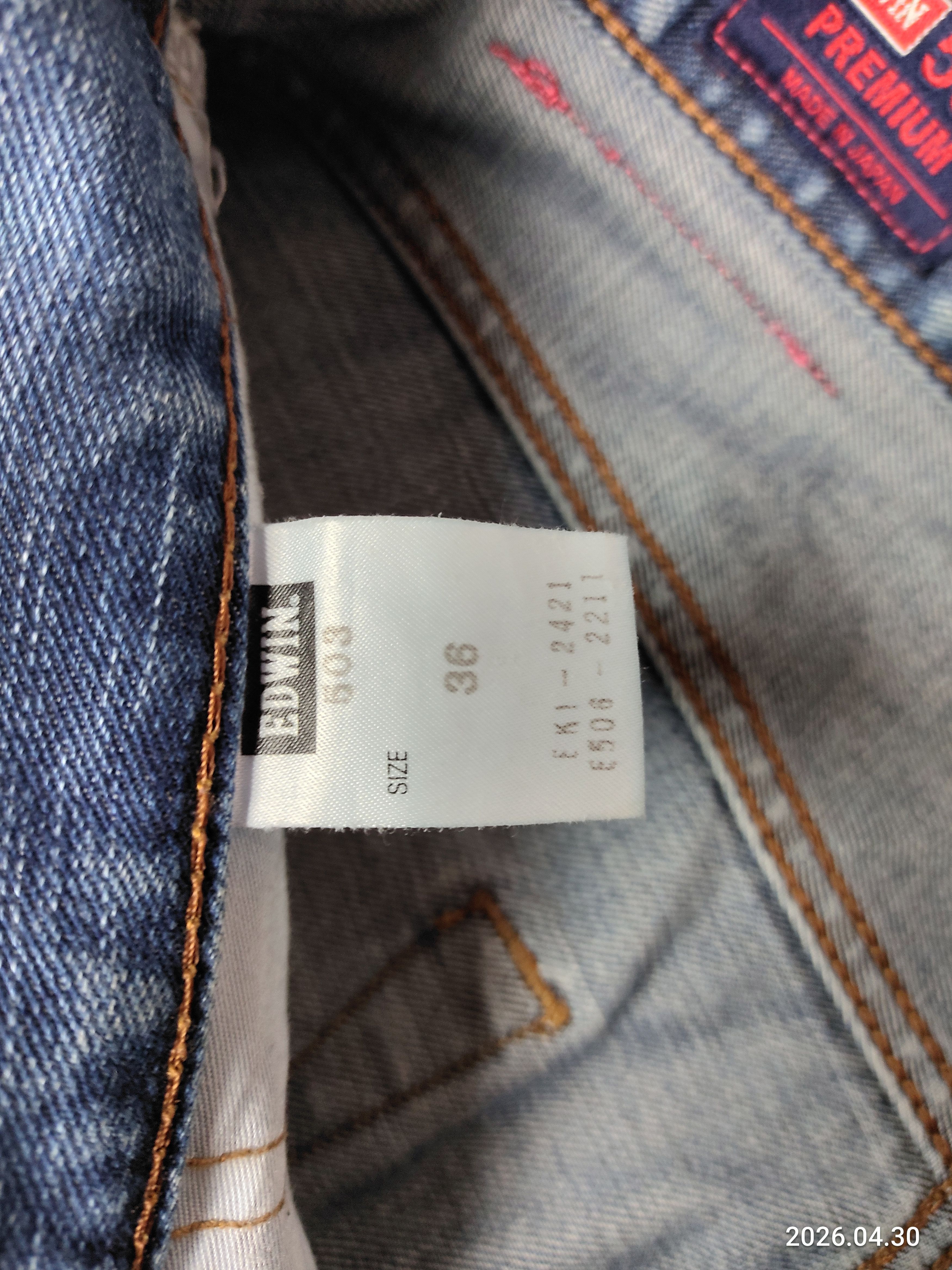 Edwin edwin 503 premium Japan jeans Size US 36 / EU 52 - 7 Thumbnail