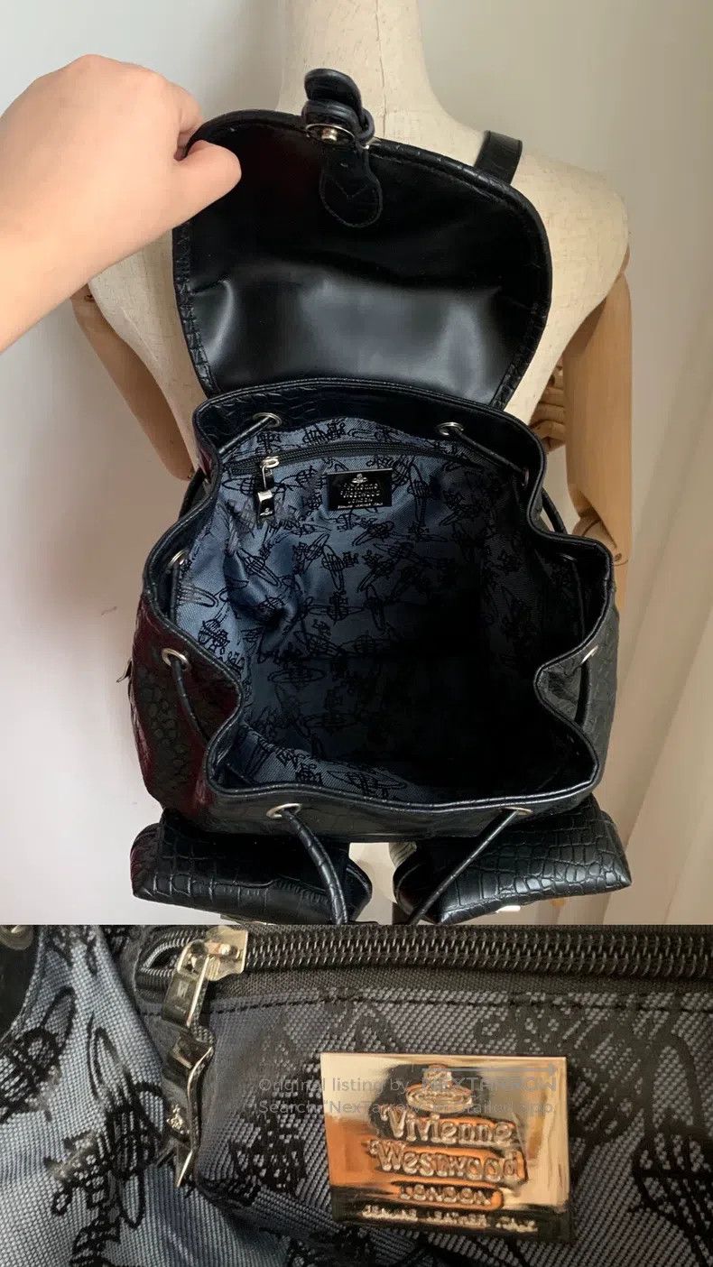 Vivienne Westwood Vivienne Westwood size os Vintage Crocodile Pattern Black a Size ONE SIZE - 6 Thumbnail